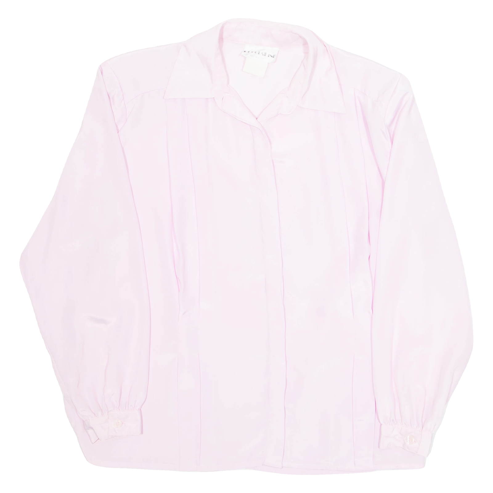 CHORUS LINE Womens Bardot Blouse Pink Collared Long Sleeve M Refurbished - N/A refurbished available on Cerqular