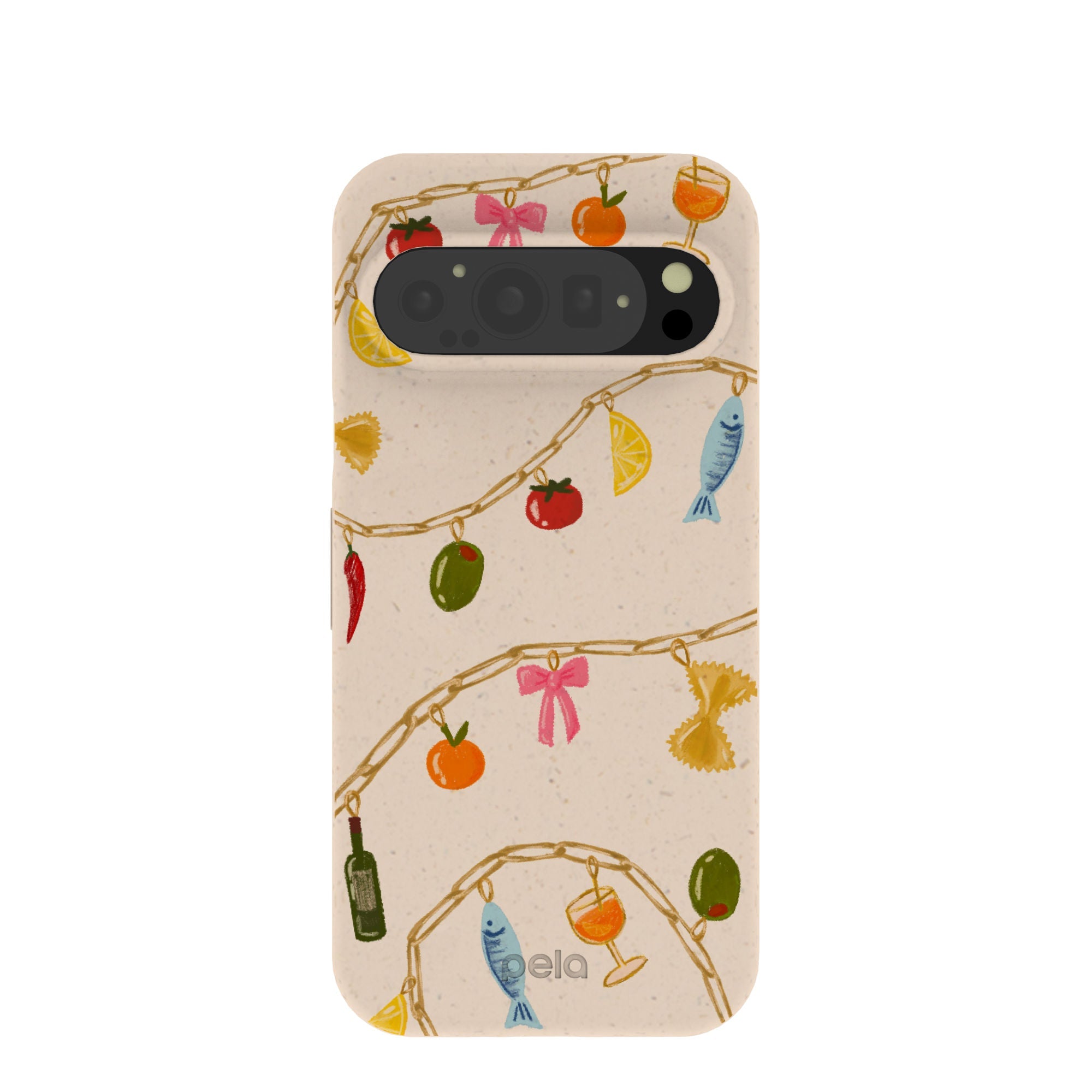 Seashell Dolce Summer Google Pixel 9/9 Pro Case Refurbished - Pela Case refurbished available on Cerqular