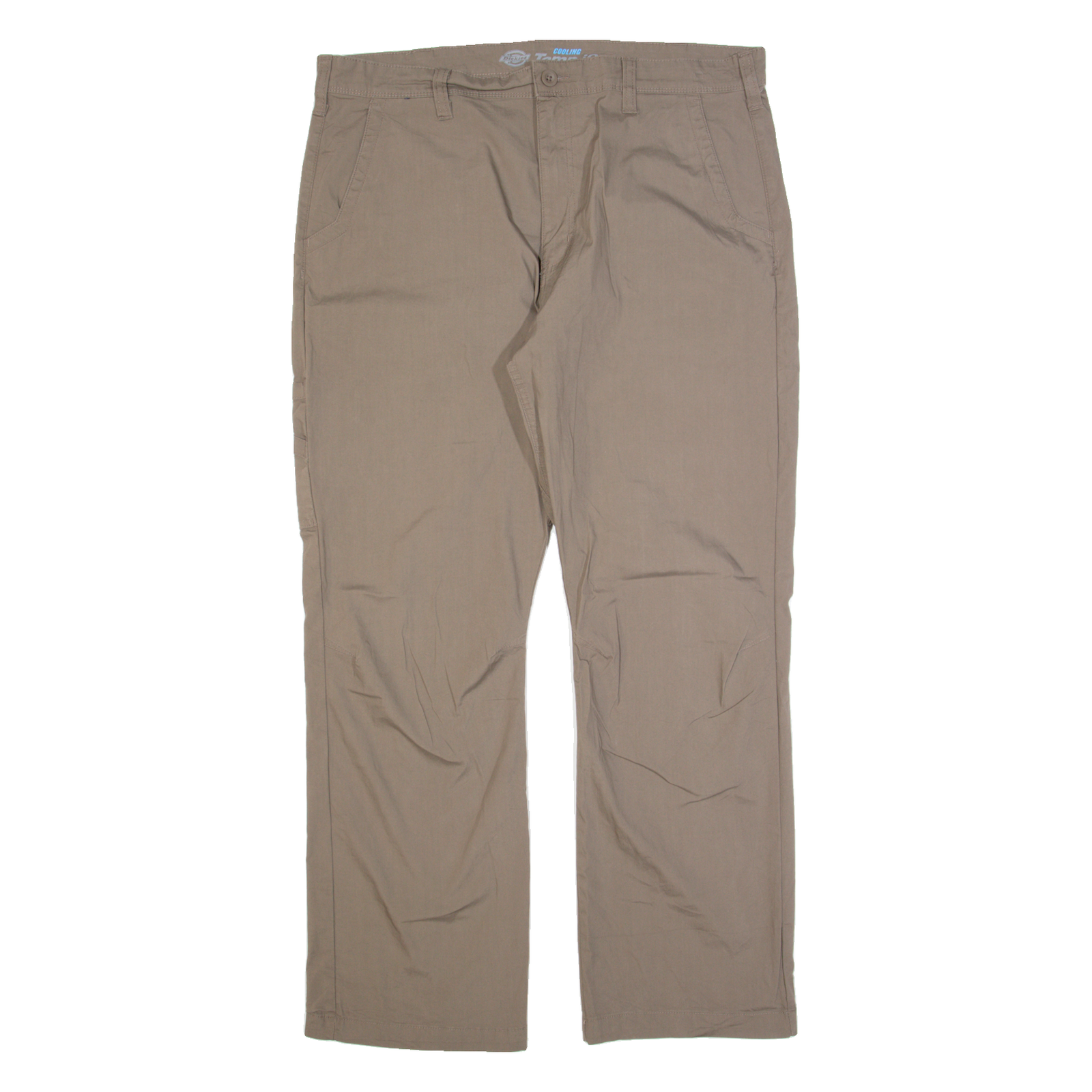 DICKIES Cooling Temp-IQ Mens Trousers Brown Regular Straight W38 L30 Refurbished - N/A refurbished available on Cerqular