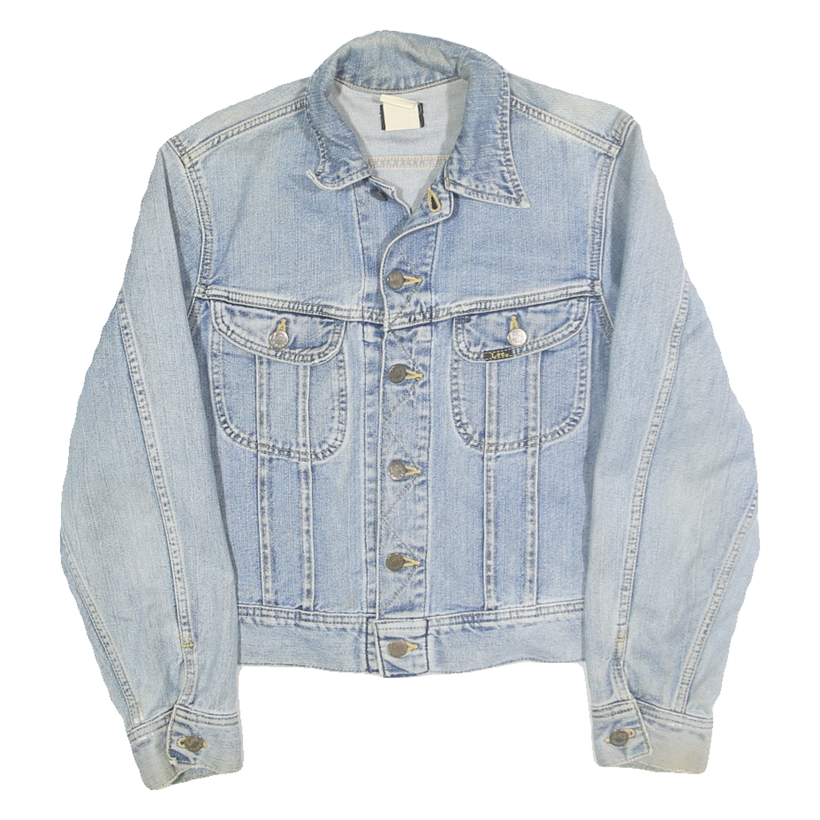 Buy LEE Womens Blue Denim Jacket S Cotton Classic Button Closure Casual Refurbished - $66.29 LEE Womens Blue Denim Jacket S Cotton Classic Button Closure Casual Refurbished - N/A refurbished available on Cerqular