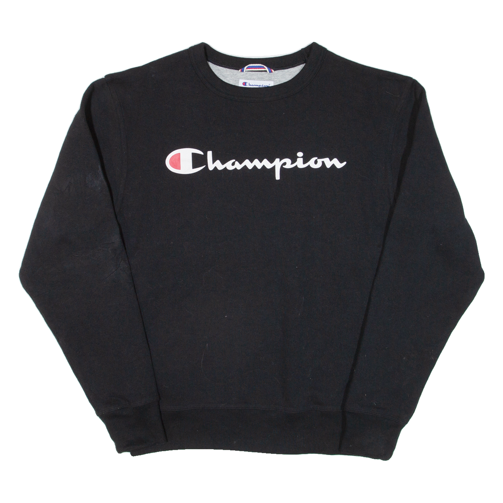 CHAMPION Mens Sweatshirt Black S Refurbished - N/A refurbished available on Cerqular