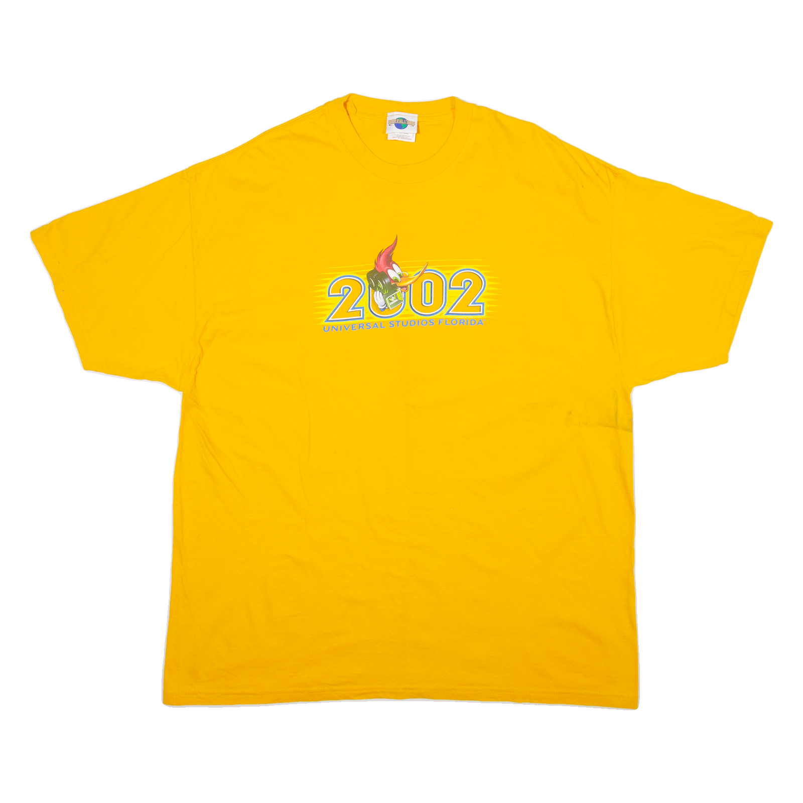 UNIVERSAL STUDIOS Mens T-Shirt Yellow 2XL Refurbished - N/A refurbished available on Cerqular