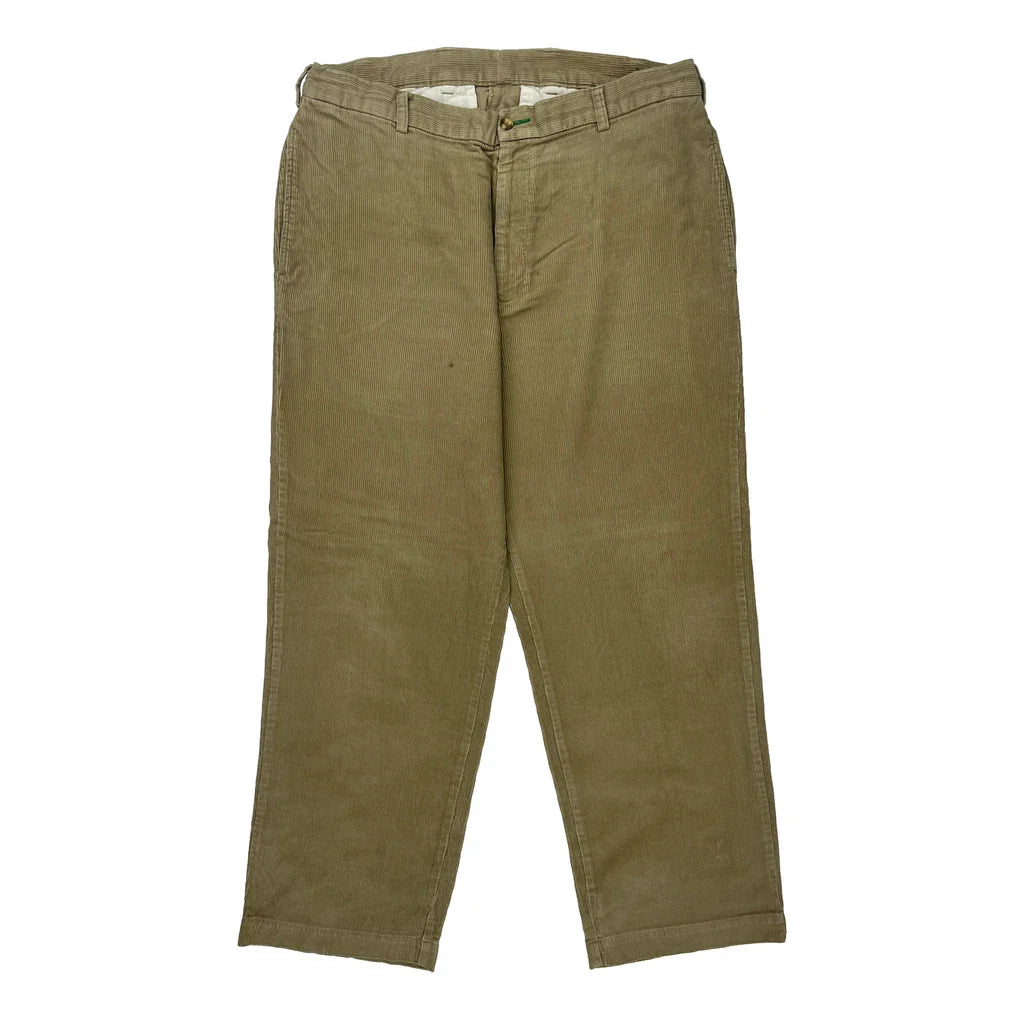 Buy Tommy Hilfiger Cord Trousers - 36″ Waist Khaki Cotton Refurbished - $33.49 Tommy Hilfiger Cord Trousers - 36″ Waist Khaki Cotton Refurbished - Thrifted (note: this is a term often used to describe second- refurbished available on Cerqular