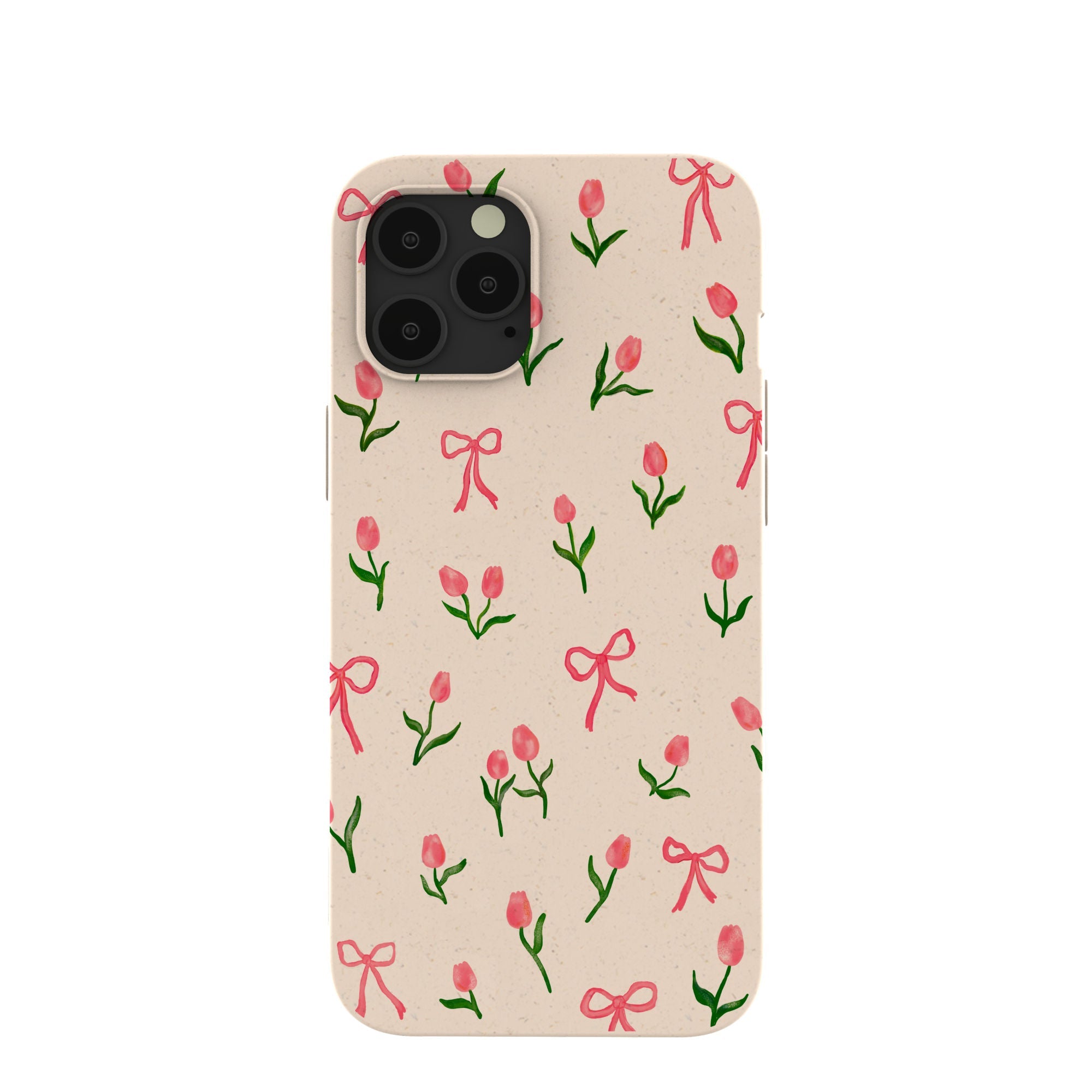 Seashell Tulip Bliss iPhone 12 Pro Max Case Refurbished - Pela Case refurbished available on Cerqular