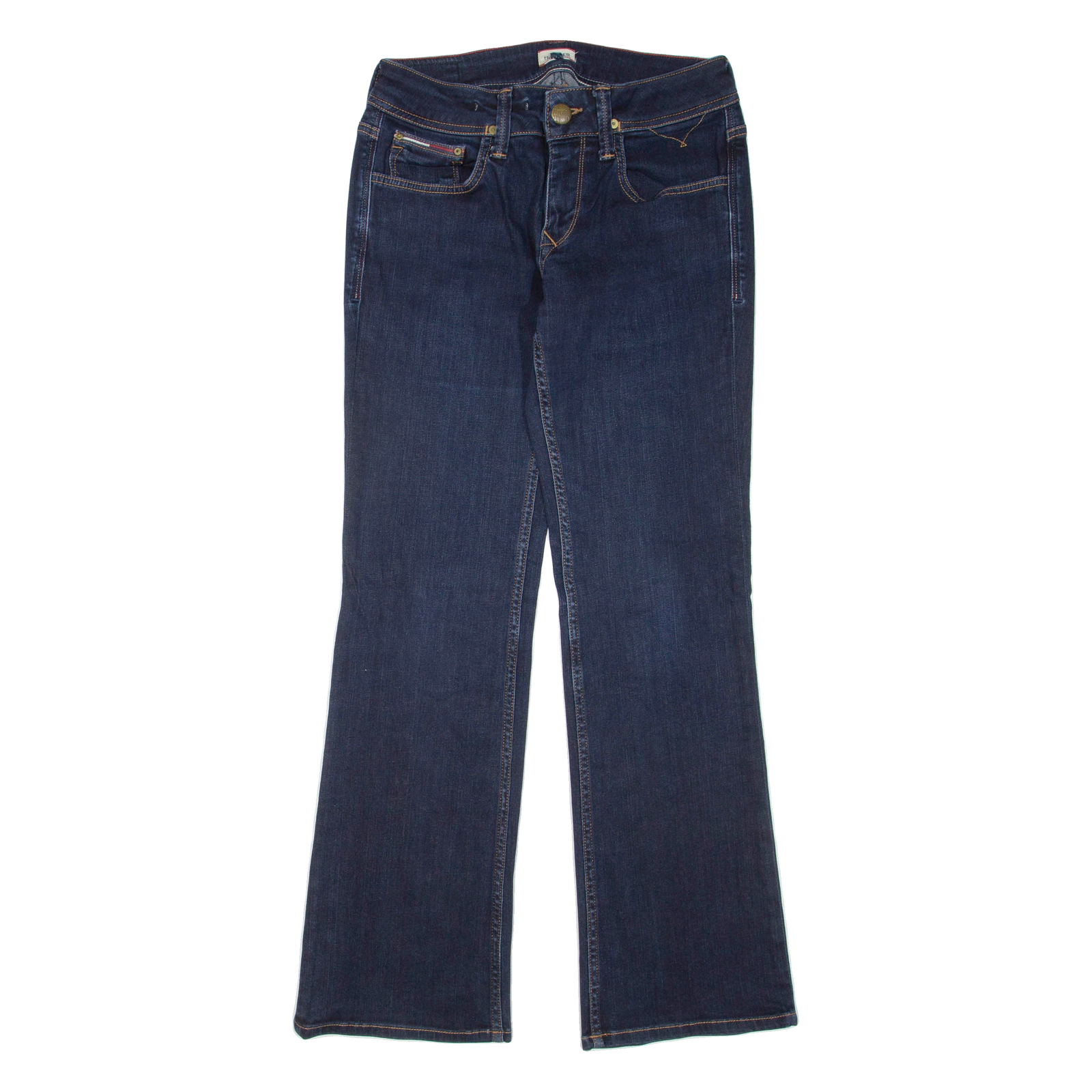 HILFIGER DENIM Womens Jeans Blue Regular Bootcut W29 L30 Refurbished - N/A refurbished available on Cerqular