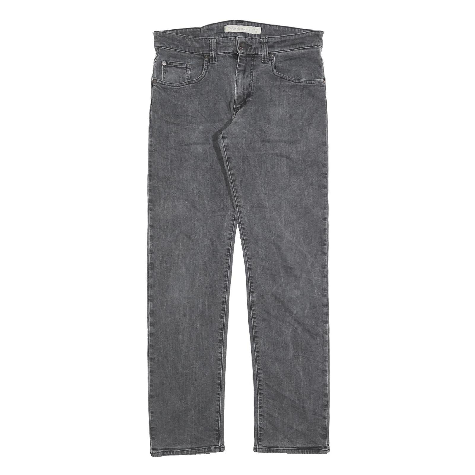 Buy CALVIN KLEIN JEANS Mens Slim Grey Denim W30 L32 Cotton Blend Zip Comfortable Refurbished - $33.79 CALVIN KLEIN JEANS Mens Slim Grey Denim W30 L32 Cotton Blend Zip Comfortable Refurbished - N/A refurbished available on Cerqular