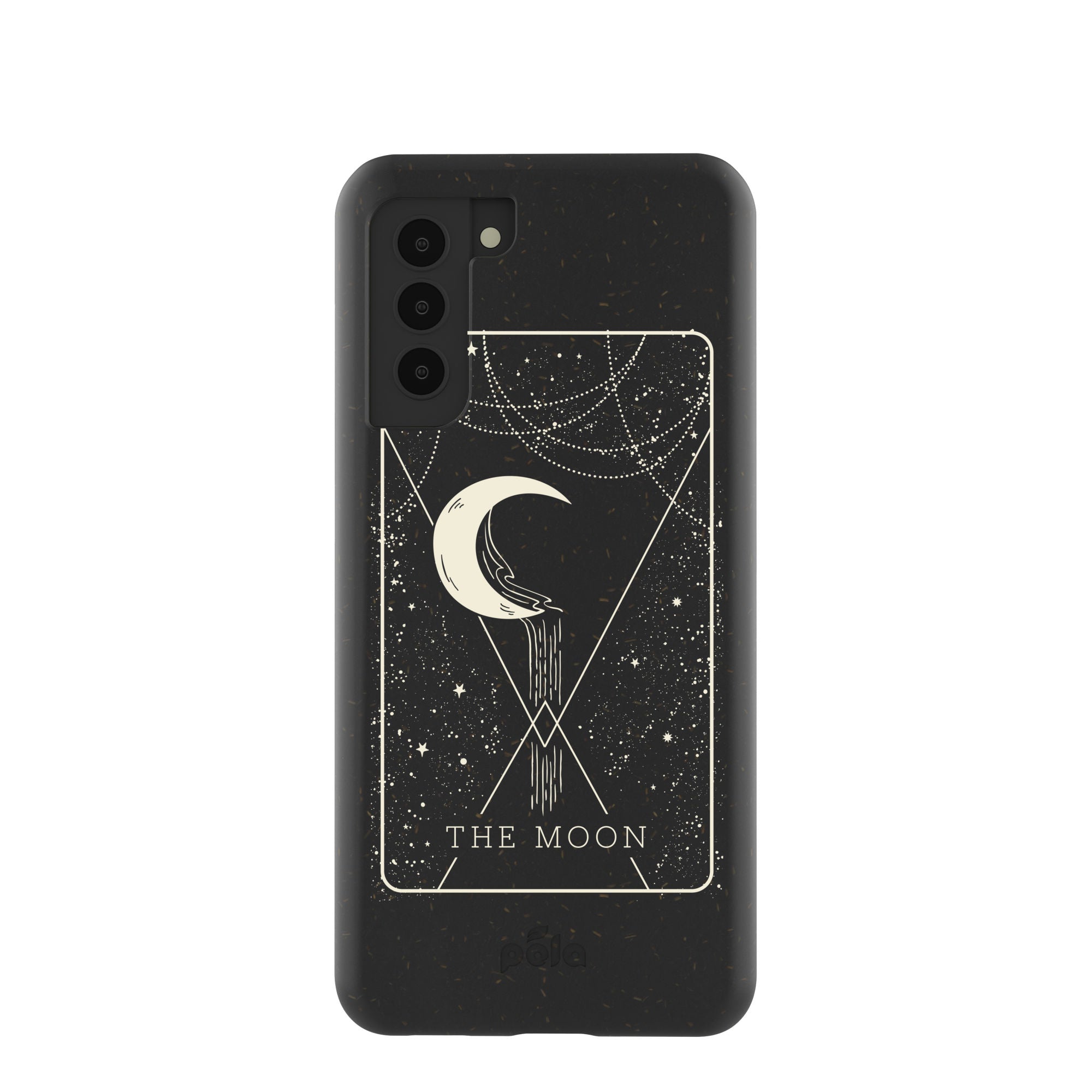 Black The Moon Samsung Galaxy S21 Case Refurbished - Pela Case refurbished available on Cerqular