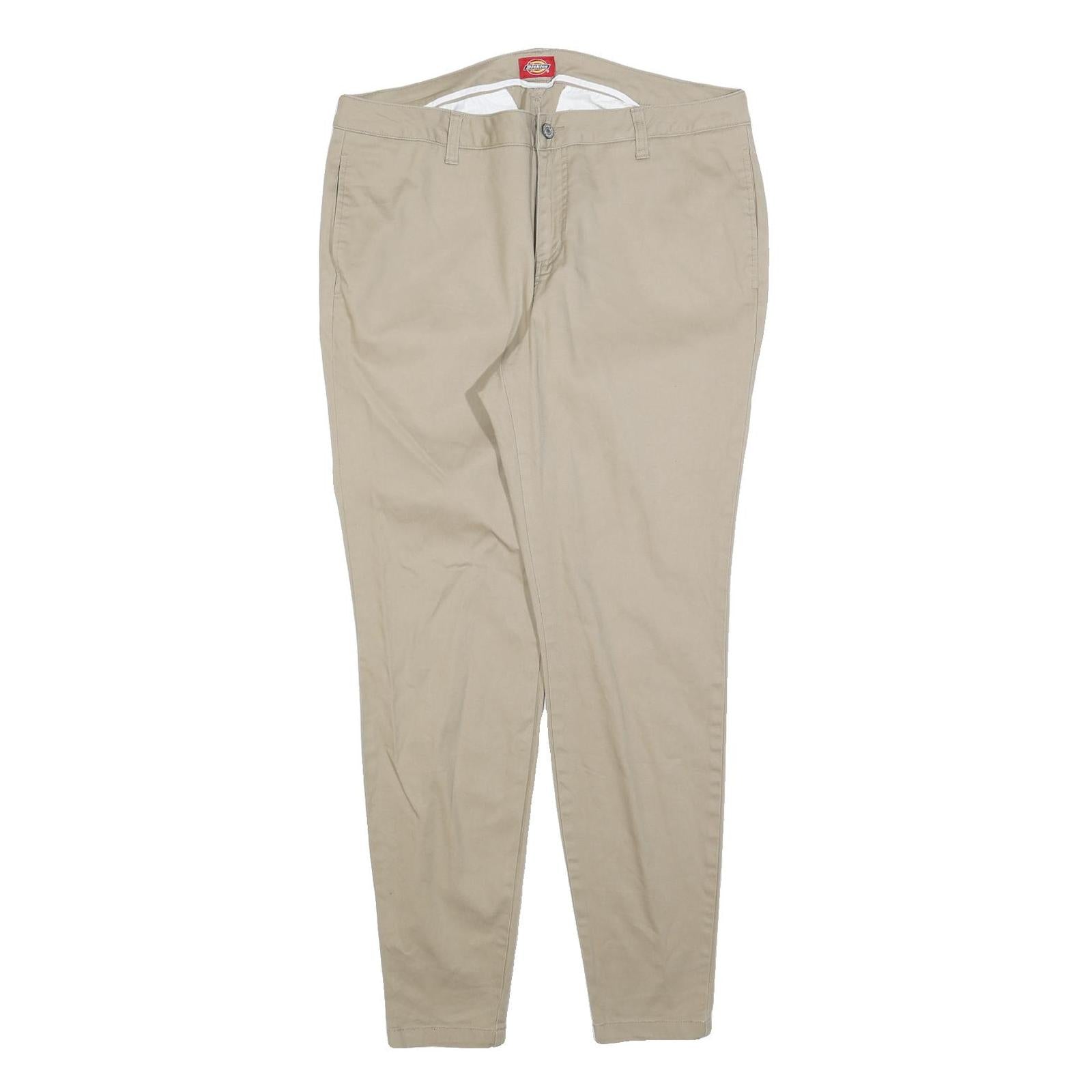 Buy DICKIES Womens Slim Beige Cotton Blend Slim Tapered Trousers W34 L30 Workwear Refurbished - $42.89 DICKIES Womens Slim Beige Cotton Blend Slim Tapered Trousers W34 L30 Workwear Refurbished - N/A refurbished available on Cerqular