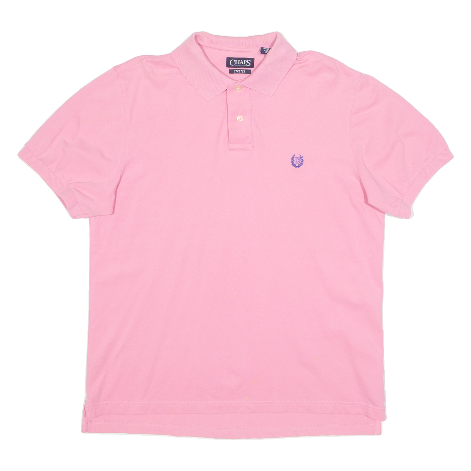CHAPS Stretch Mens Polo Shirt Pink L Refurbished - N/A refurbished available on Cerqular