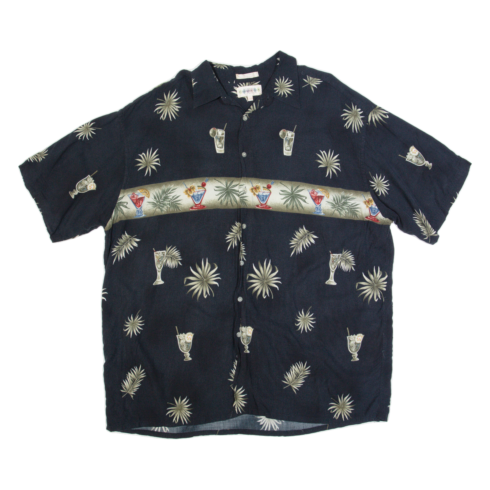 Buy CAMPIA Mens Hawaiian Shirt Black 2XL Refurbished - $18.19 CAMPIA Mens Hawaiian Shirt Black 2XL Refurbished - N/A refurbished available on Cerqular