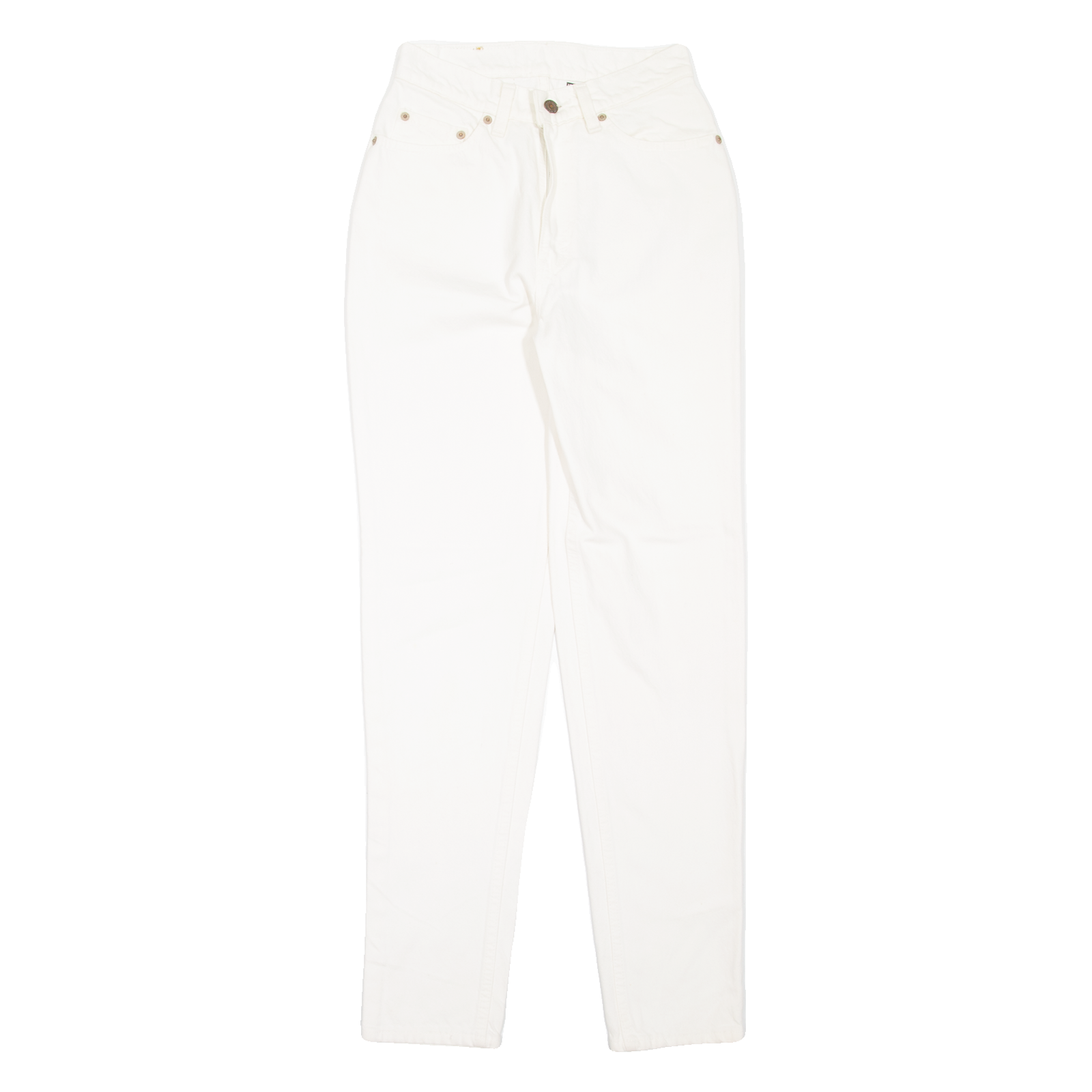 LEVI'S 512 Made In USA Womens Jeans White Regular Mom 90s W24 L31 Refurbished - N/A refurbished available on Cerqular