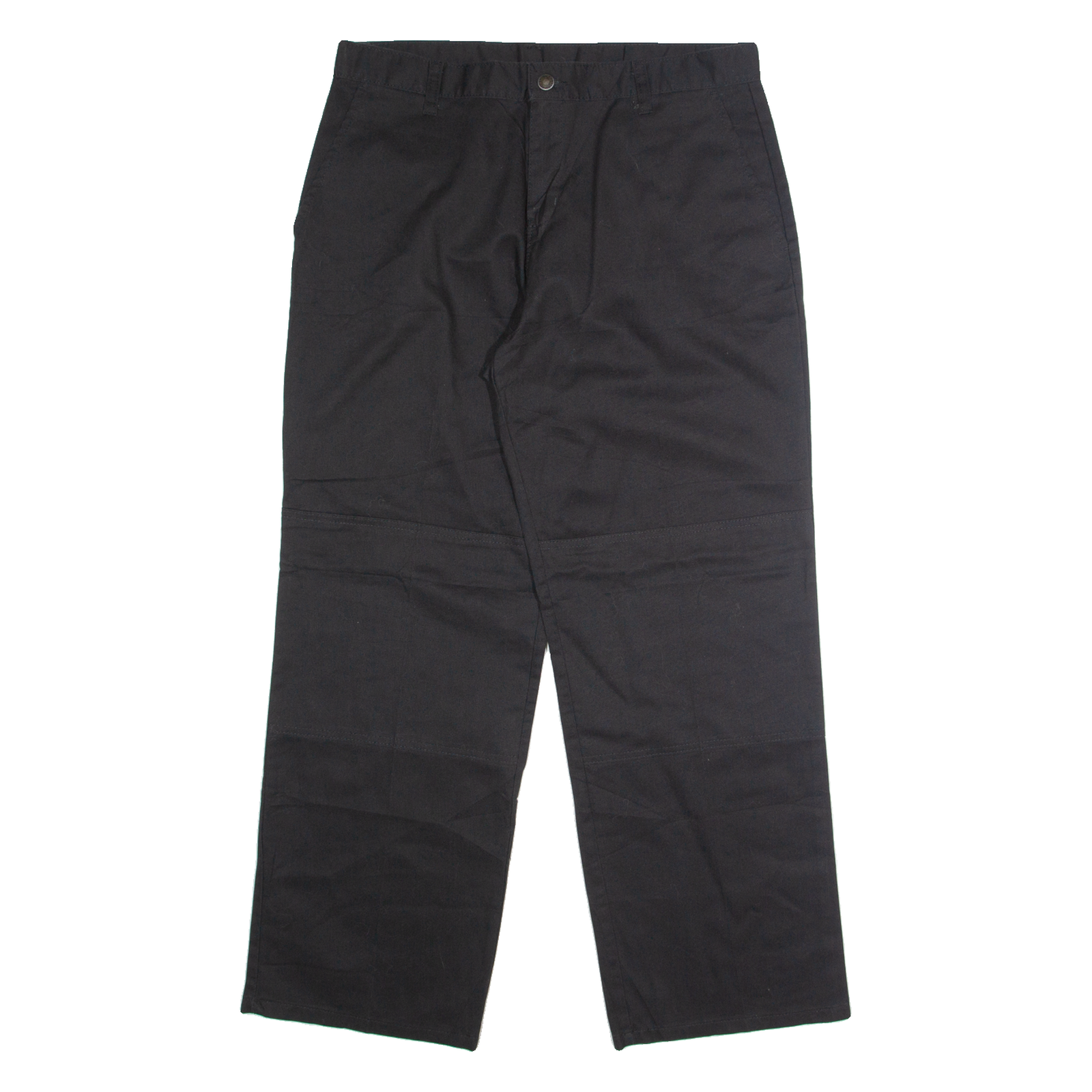 DICKIES Chino Mens Trousers Black Regular Straight W34 L30 Refurbished - N/A refurbished available on Cerqular
