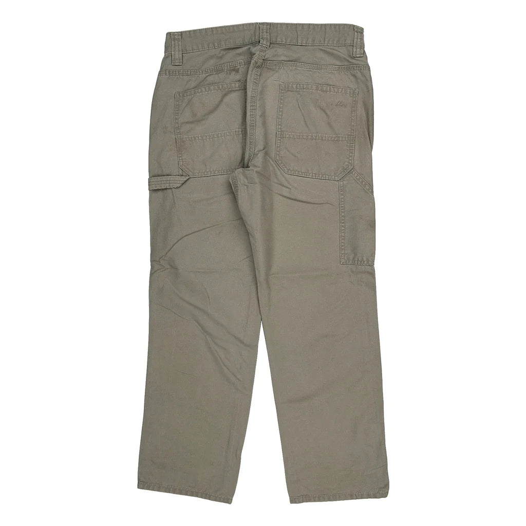 Ridgecut Carpenter Trousers - 32W 30L Grey Cotton Refurbished - Thrifted (note: this is a term often used to describe second- refurbished available on Cerqular