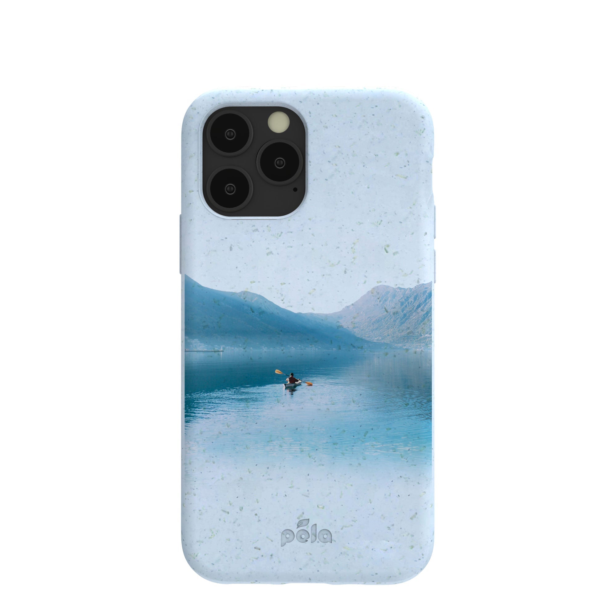 Powder Blue Serene iPhone 11 Pro Case Refurbished - Pela Case refurbished available on Cerqular