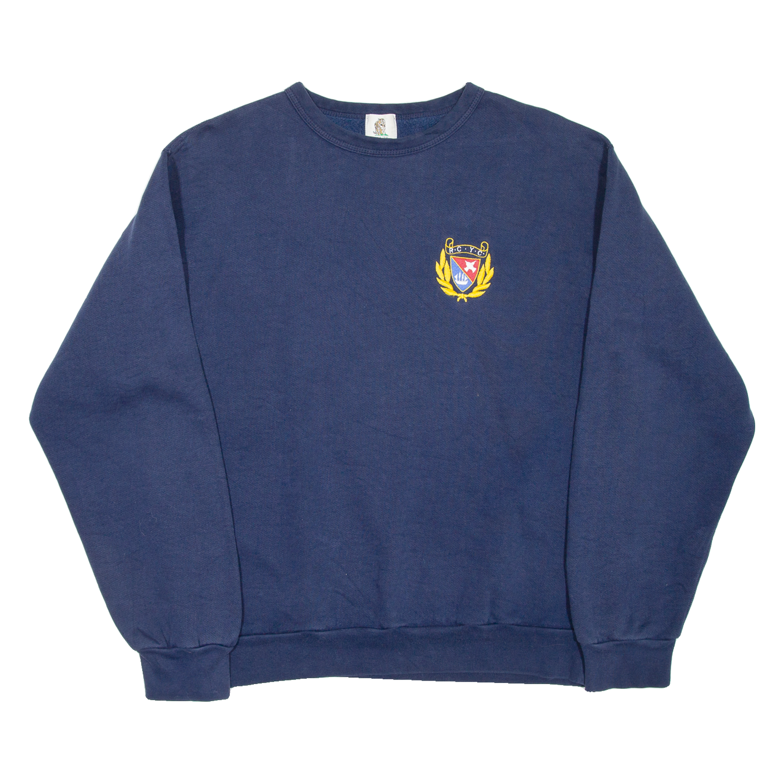 TIGER BRAND R.C.Y.C Mens Sweatshirt Blue L Refurbished - N/A refurbished available on Cerqular