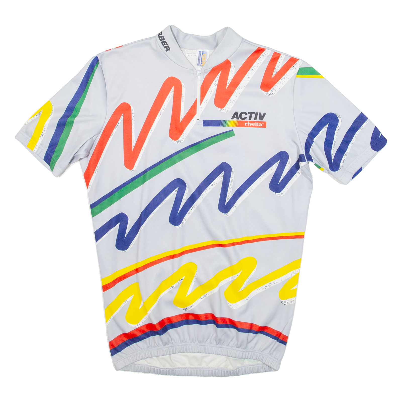 Cycling Shirt Mens Jersey Grey 1/4 Zip M Refurbished - N/A refurbished available on Cerqular