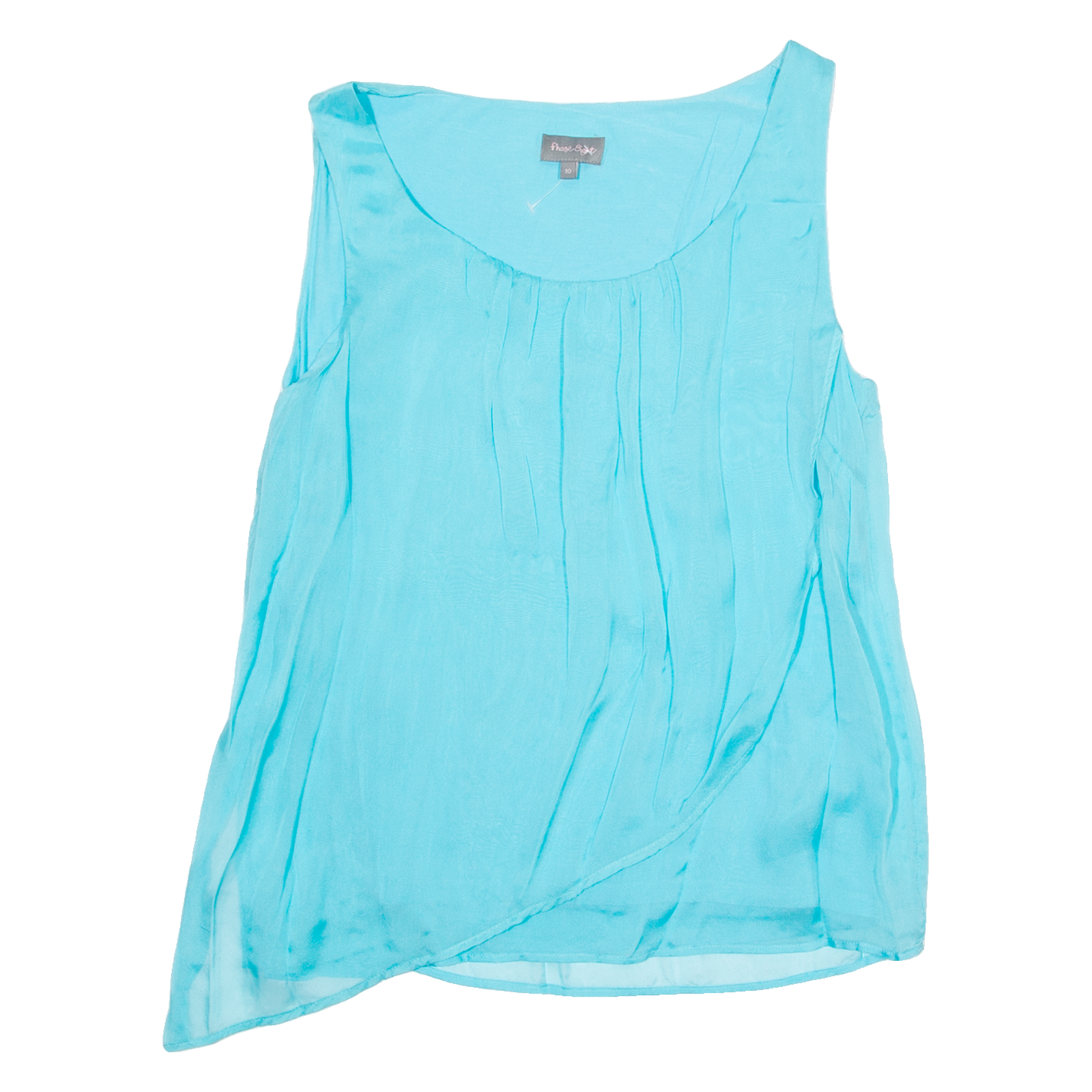 PHASE EIGHT Womens Vest Blue Sleeveless UK 10 Refurbished - N/A refurbished available on Cerqular