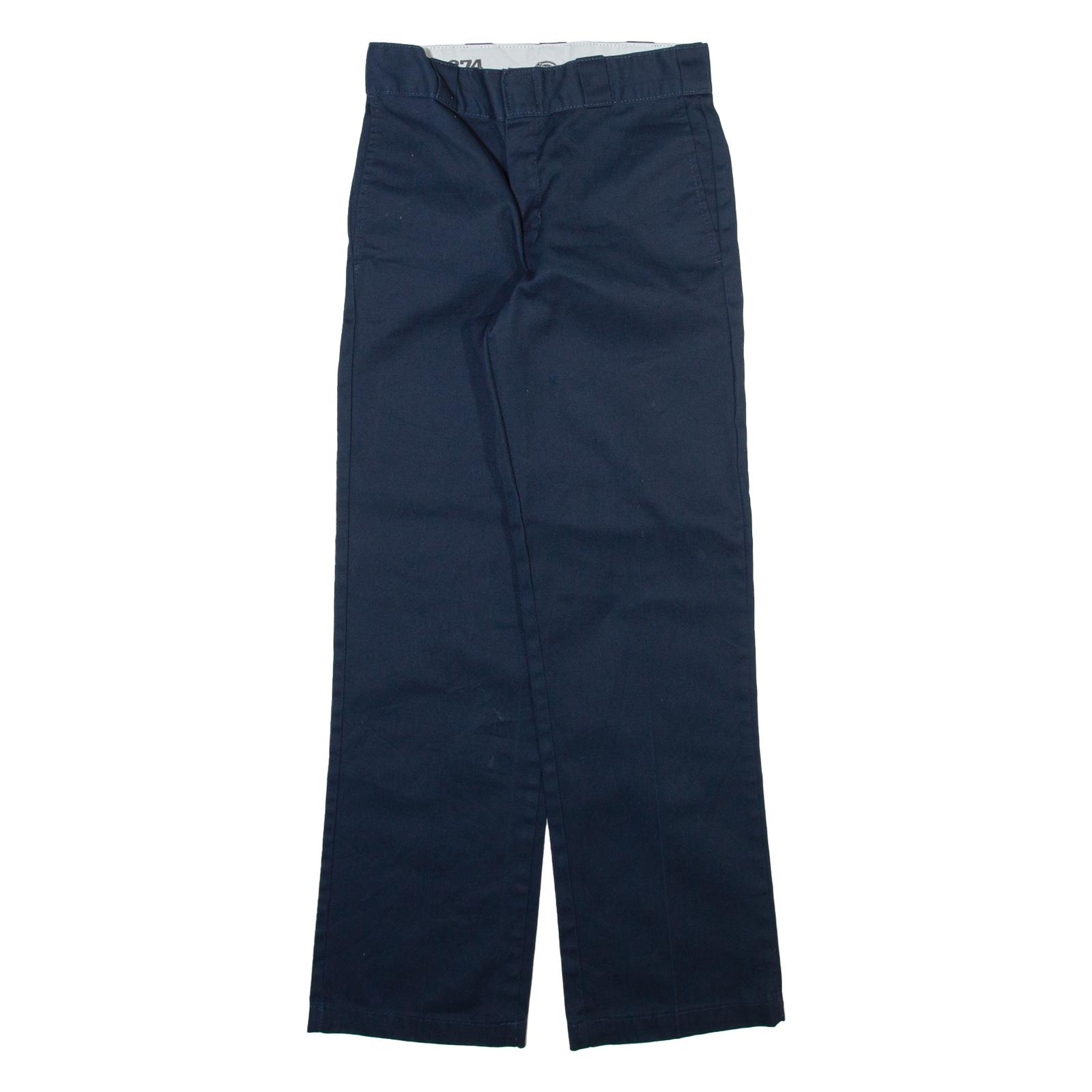 DICKIES 874 Workwear Mens Trousers Blue Regular Straight W26 L29 Refurbished - N/A refurbished available on Cerqular