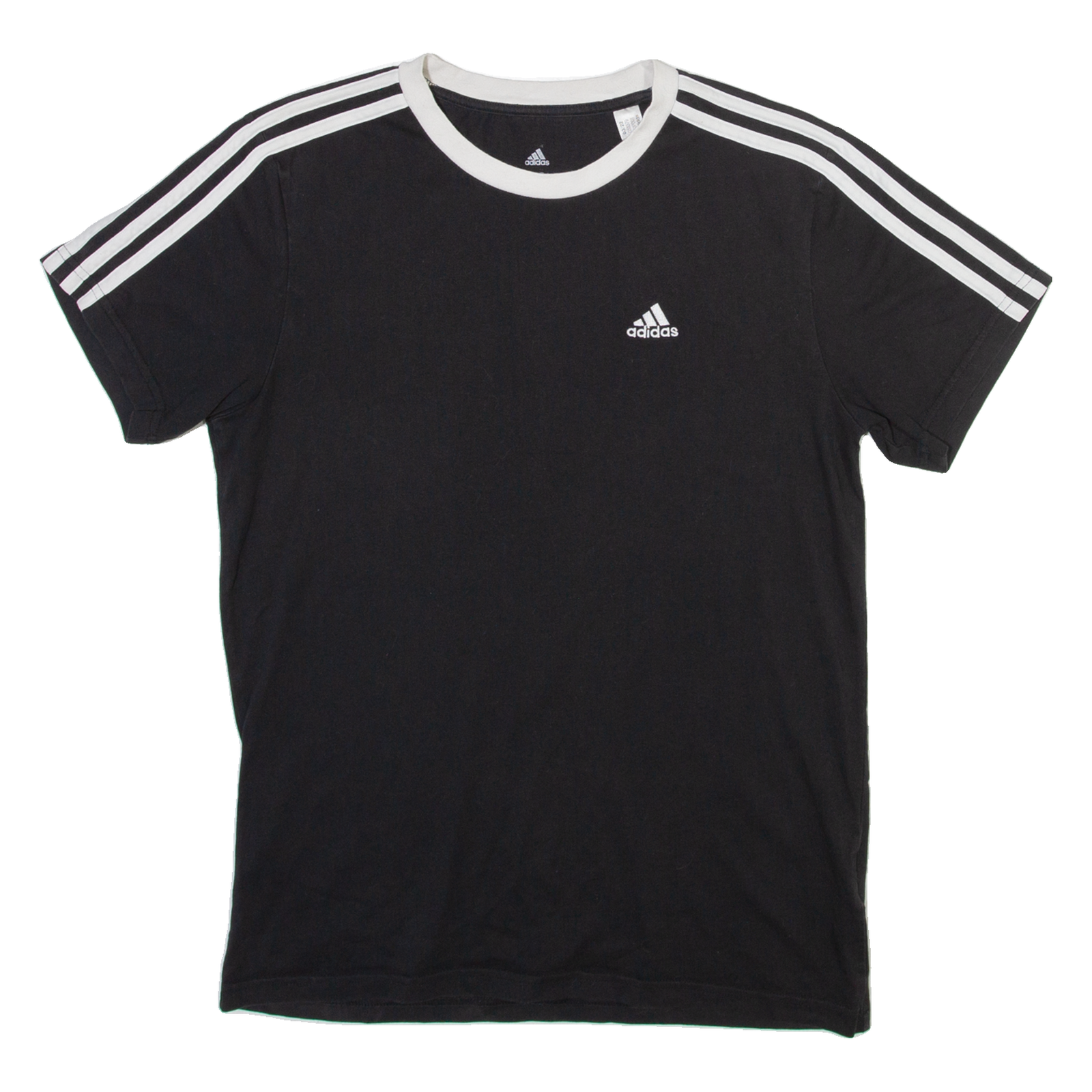 ADIDAS Womens T-Shirt Black Crew Neck XS Refurbished - N/A refurbished available on Cerqular