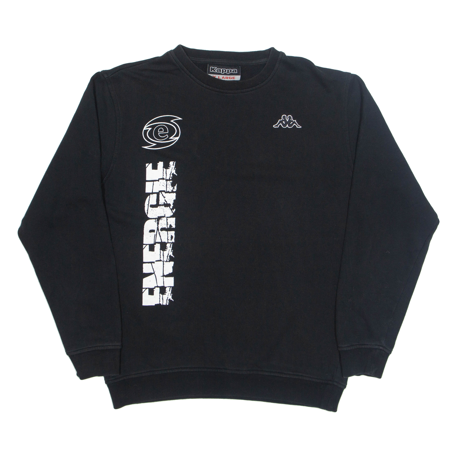 KAPPA Energie Mens Sweatshirt Black XL Refurbished - N/A refurbished available on Cerqular