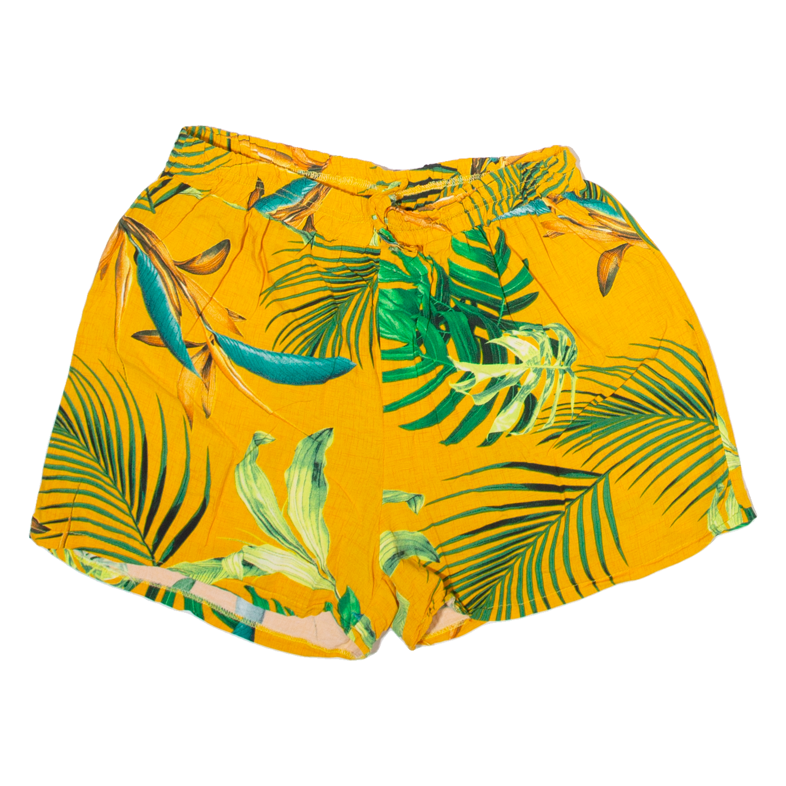 Womens Casual Shorts Yellow Floral XS W26 Refurbished - N/A refurbished available on Cerqular