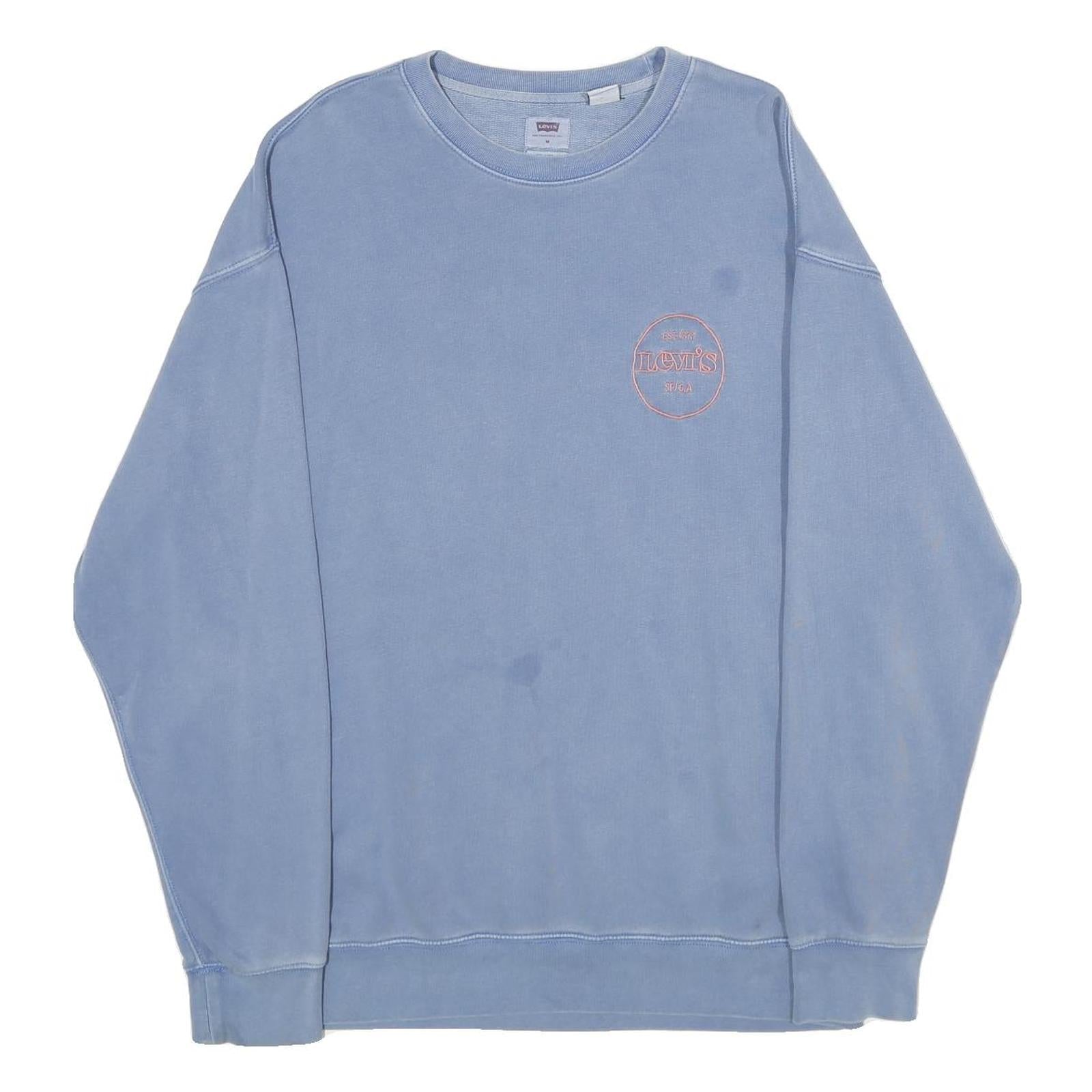 Buy LEVI'S Mens Blue Crew Neck Sweatshirt M Cotton Casual Pullover Refurbished - $35.09 LEVI'S Mens Blue Crew Neck Sweatshirt M Cotton Casual Pullover Refurbished - N/A refurbished available on Cerqular