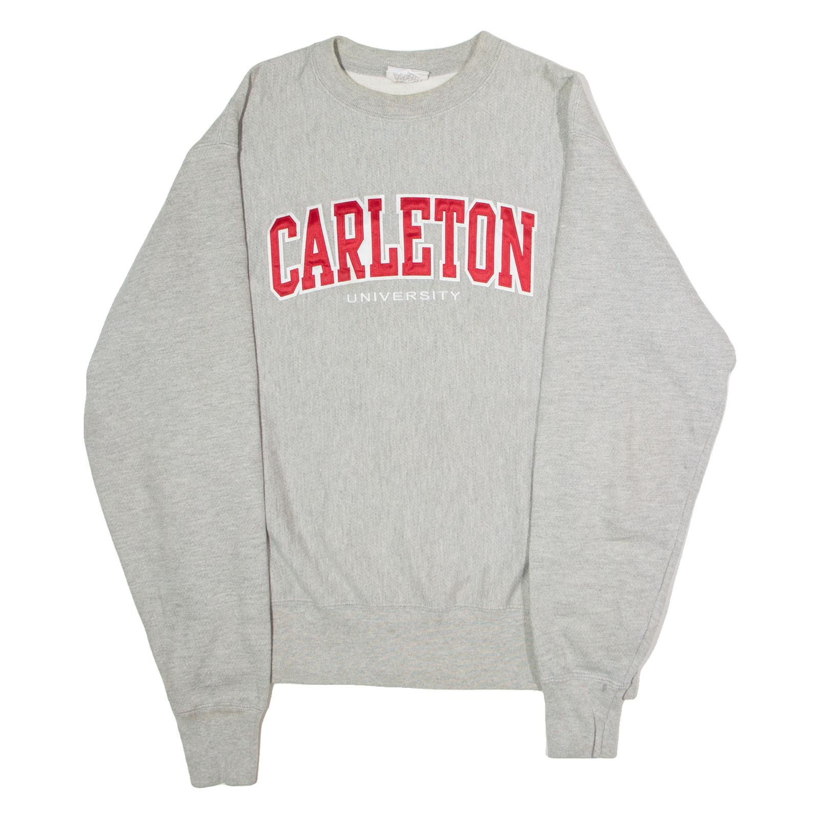 CHAMPION REVERSE WEAVE Carleton University Mens Sweatshirt Grey Crew Neck M Refurbished - N/A refurbished available on Cerqular