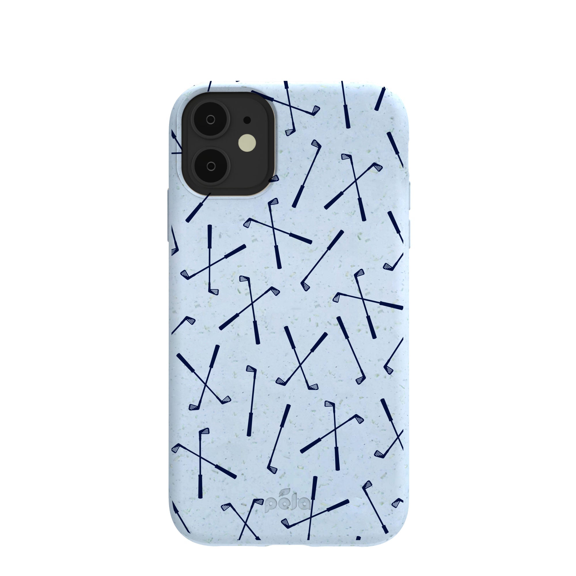 Powder Blue Golf Clubs iPhone 11 Case Refurbished - Pela Case refurbished available on Cerqular
