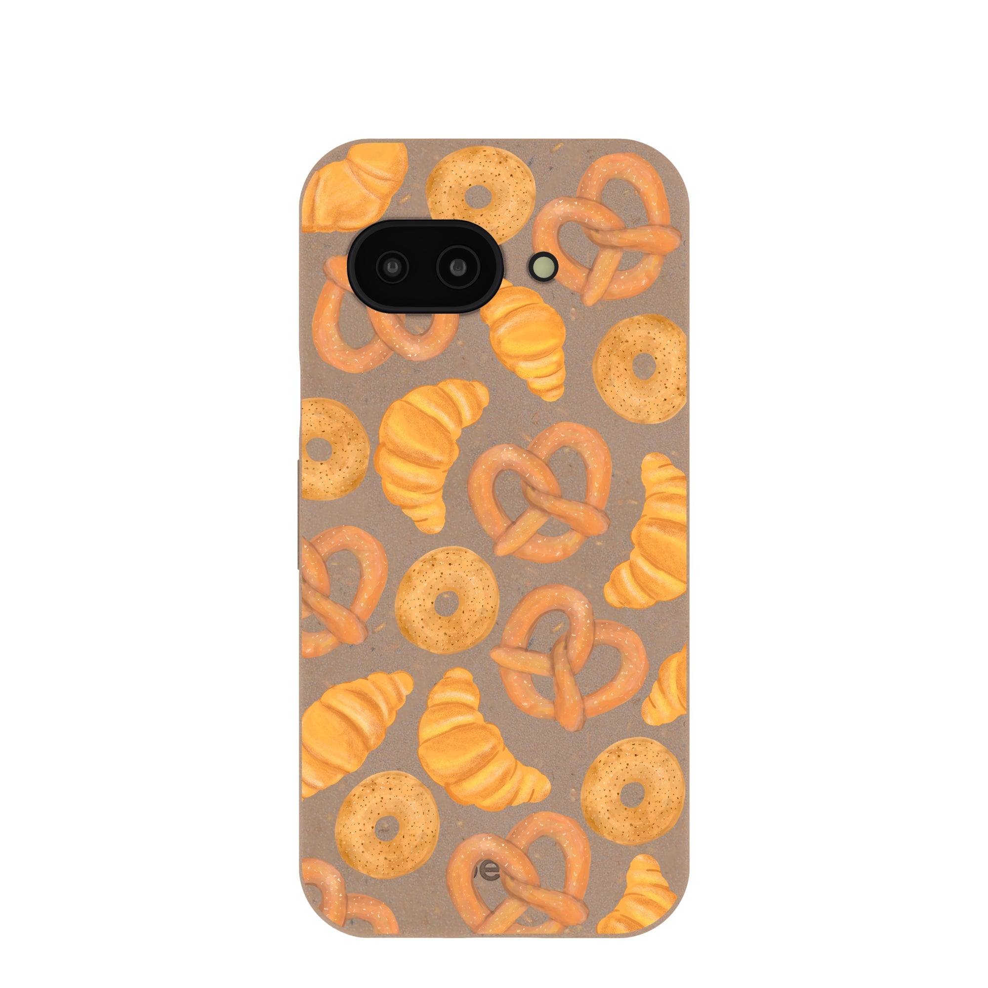 Chocolate Brown Baked Goodies Google Pixel 9a Case Refurbished - Pela Case refurbished available on Cerqular
