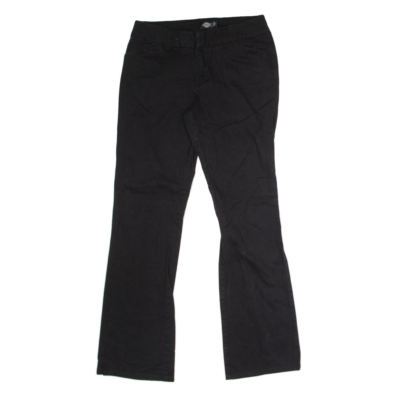 DICKIES Workwear Womens Trousers Black Regular Flared W30 L32 Refurbished - N/A refurbished available on Cerqular