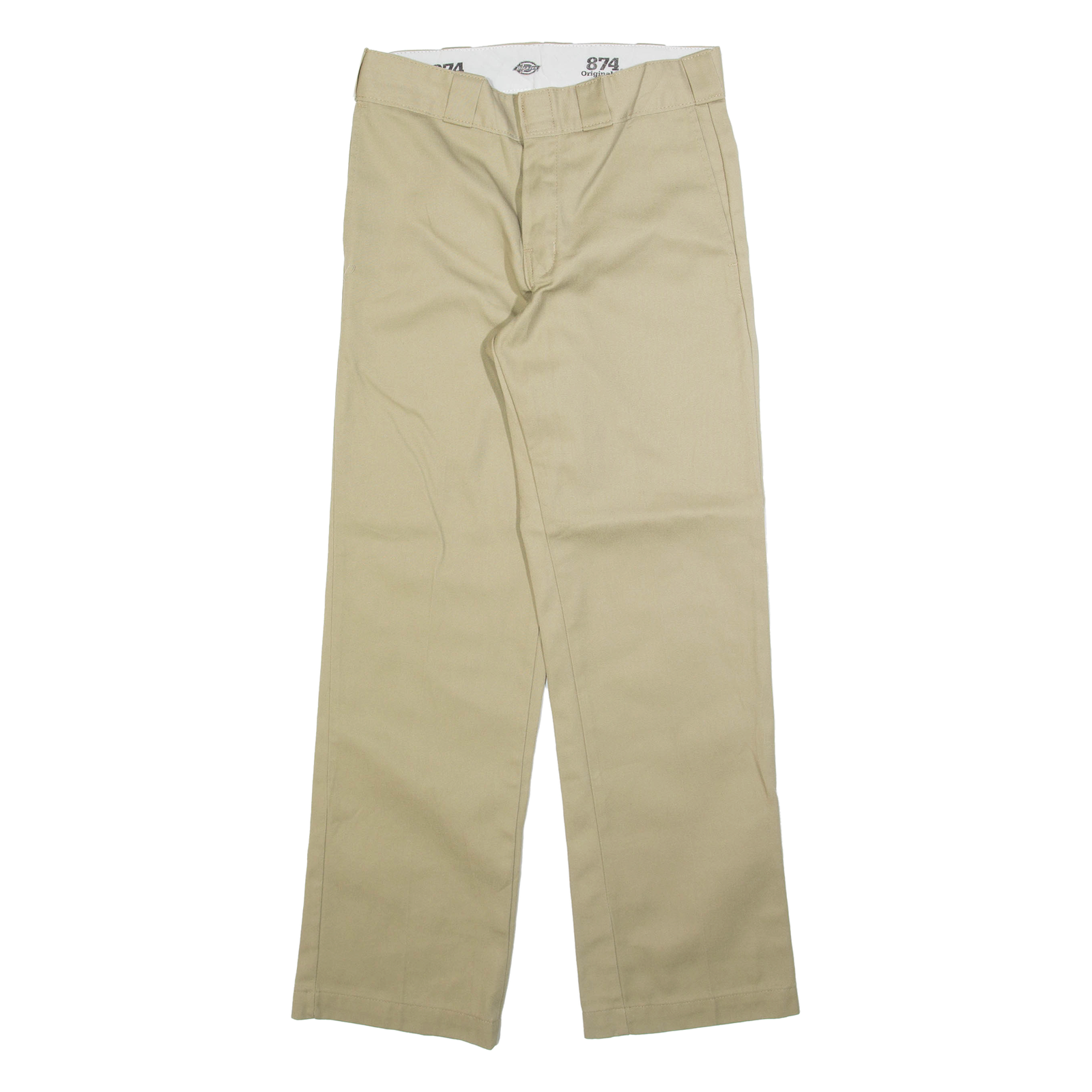 DICKIES 874 Workwear Mens Trousers Beige Regular Straight W28 L29 Refurbished - N/A refurbished available on Cerqular