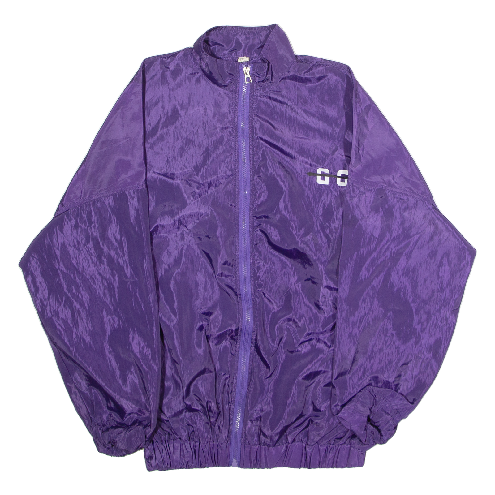 Mens Shell Jacket Purple Satin Nylon M Refurbished - N/A refurbished available on Cerqular