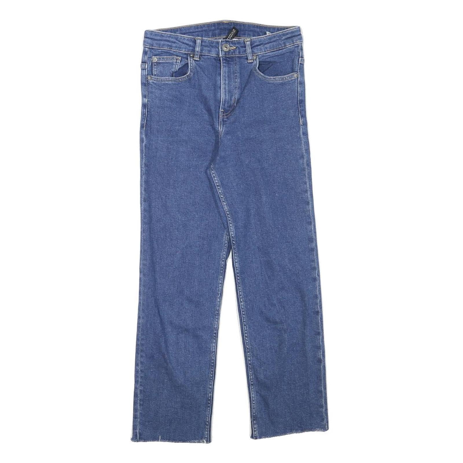 Buy H&M Womens Blue Regular Straight Denim Light W27 L25 Zip Cotton Blend Jeans Refurbished - $23.39 H&M Womens Blue Regular Straight Denim Light W27 L25 Zip Cotton Blend Jeans Refurbished - N/A refurbished available on Cerqular