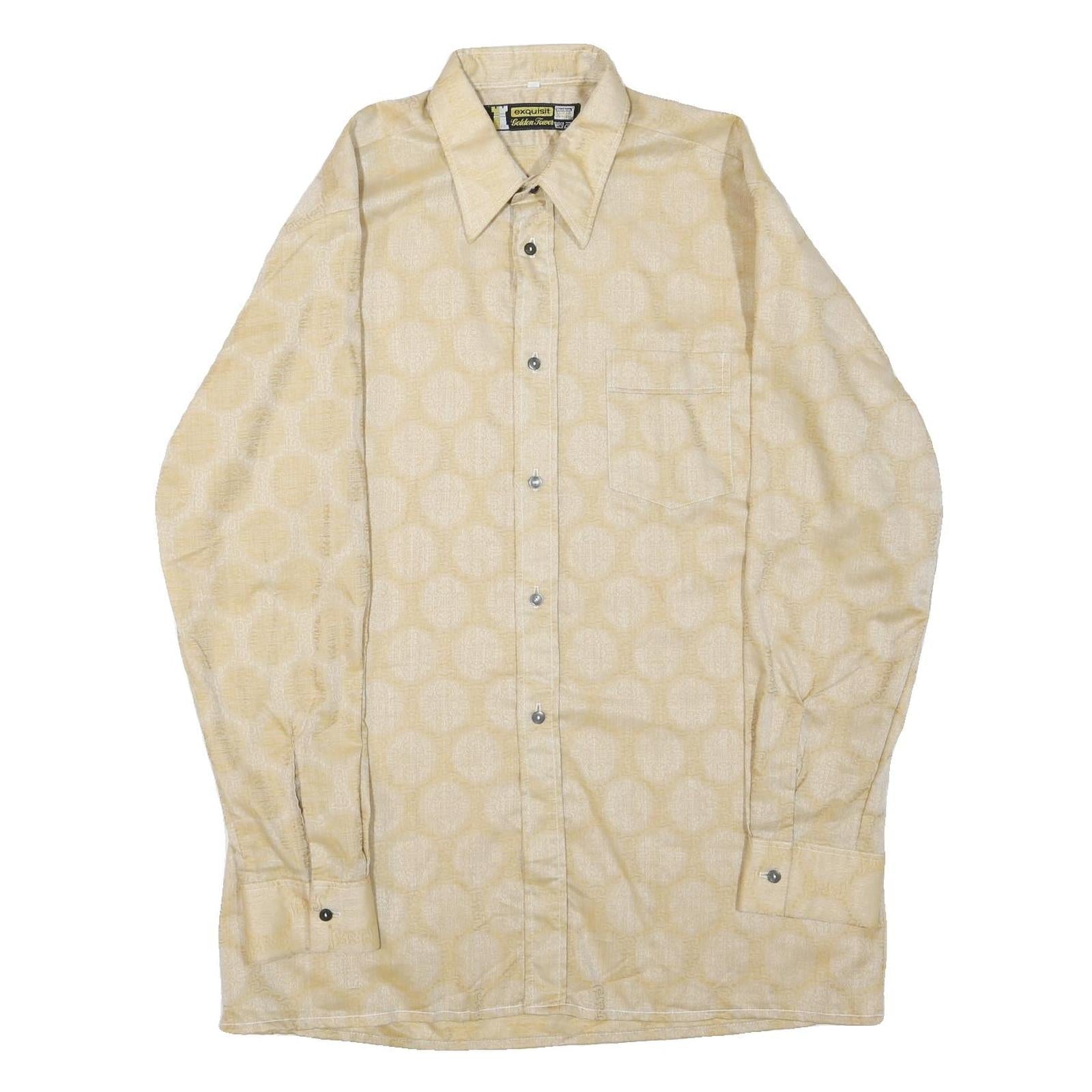 Buy EXQUISIT Mens Beige Cotton Blend Shirt M Long Sleeve Button Fastening Elegant Refurbished - $19.49 EXQUISIT Mens Beige Cotton Blend Shirt M Long Sleeve Button Fastening Elegant Refurbished - N/A refurbished available on Cerqular