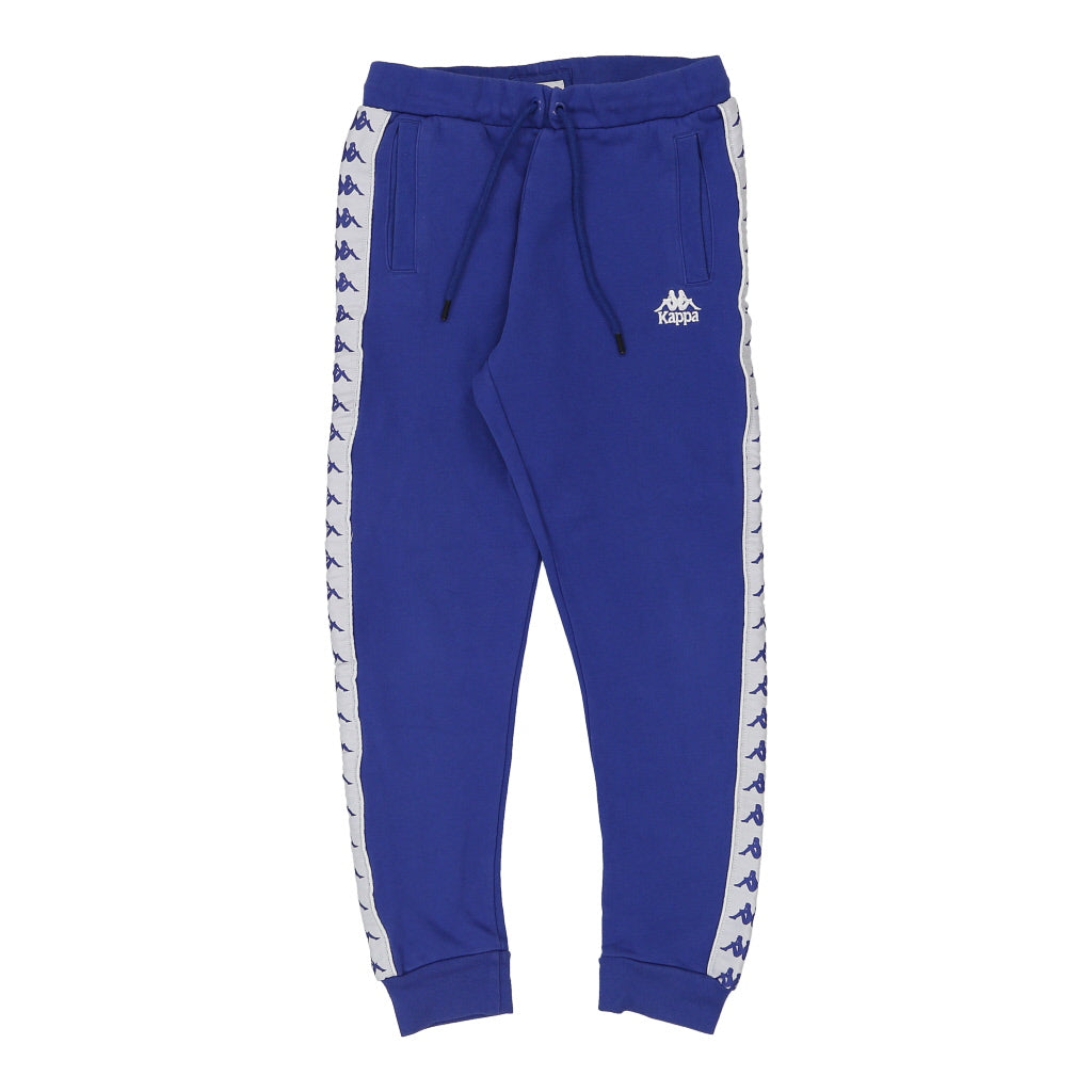 Age 14 Kappa Joggers - XL Blue Cotton Refurbished - Thrifted (note: this is a term often used to describe second- refurbished available on Cerqular