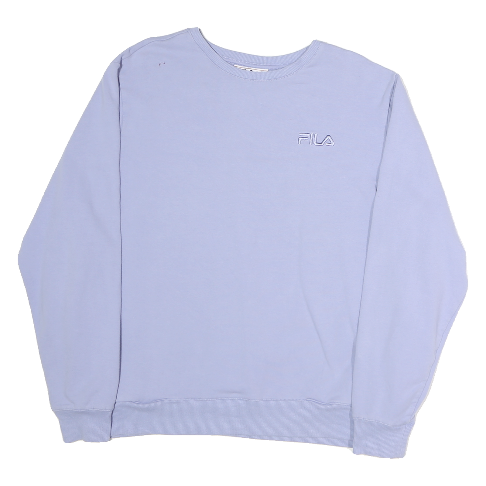 FILA Womens Blue Crew Neck 2XL Cotton Sweatshirt Casual Pullover Refurbished - N/A refurbished available on Cerqular