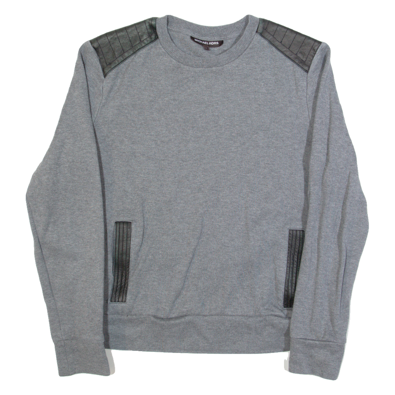 MICHAEL KORS Mens Sweatshirt Grey S Refurbished - N/A refurbished available on Cerqular