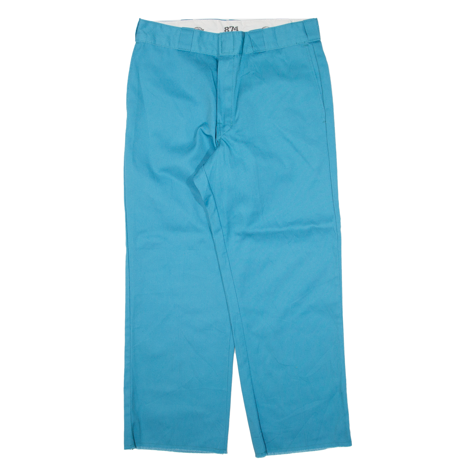 DICKIES 874 Workwear Mens Trousers Blue Regular Straight W32 L27 Refurbished - N/A refurbished available on Cerqular