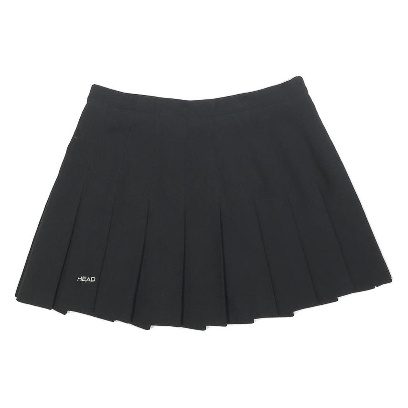 HEAD Womens Black Pleated Mini Skirt Polyester Blend Size S Tennis Casual Refurbished - N/A refurbished available on Cerqular