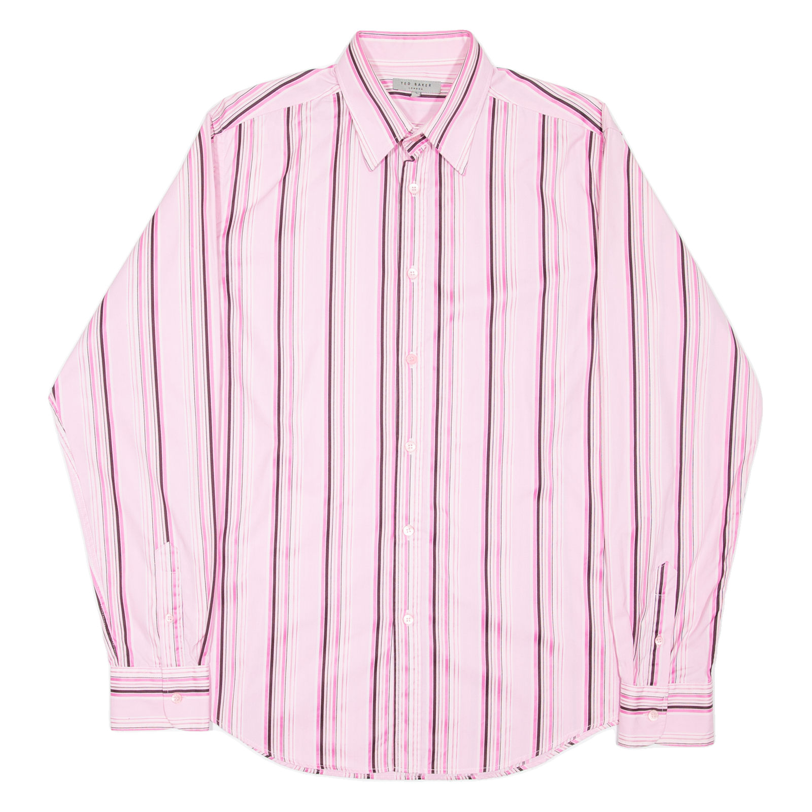 Buy TED BAKER Mens Shirt Pink Striped Long Sleeve L Refurbished - $28.59 TED BAKER Mens Shirt Pink Striped Long Sleeve L Refurbished - N/A refurbished available on Cerqular