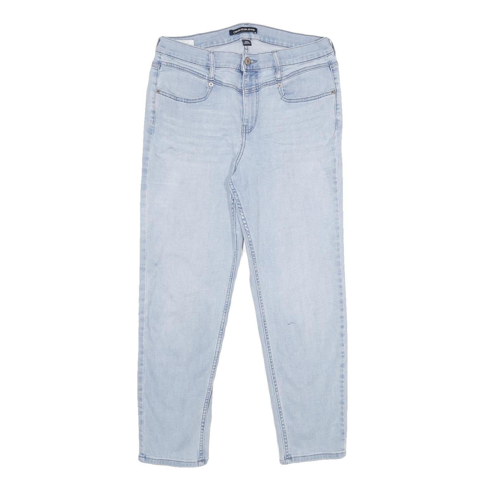 Buy CALVIN KLEIN JEANS Womens Jeans Blue Relaxed Straight Denim Light W30 L28 Zip Refurbished - $33.79 CALVIN KLEIN JEANS Womens Jeans Blue Relaxed Straight Denim Light W30 L28 Zip Refurbished - N/A refurbished available on Cerqular
