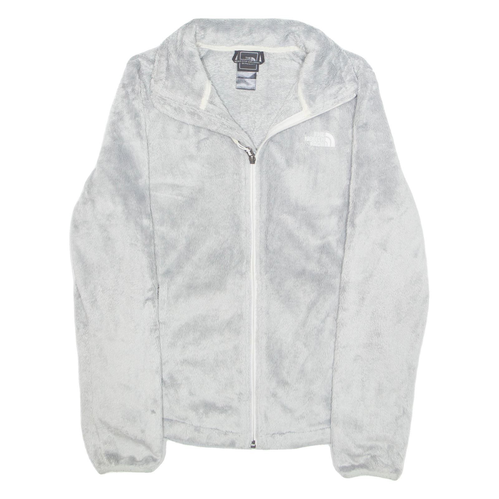 THE NORTH FACE Womens Fleece Jacket Grey S Refurbished - N/A refurbished available on Cerqular