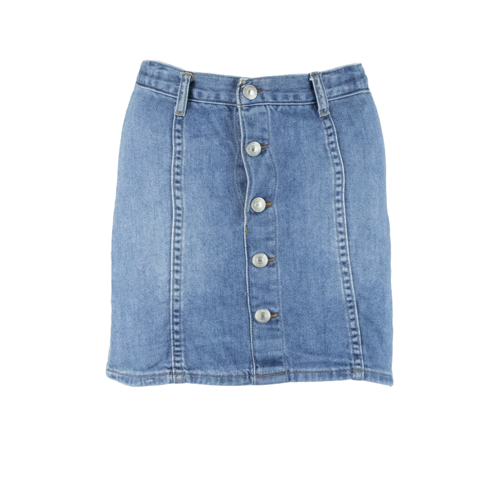 Buy LEVI'S High Rise Womens Straight Skirt Blue Short Denim S Refurbished - $28.59 LEVI'S High Rise Womens Straight Skirt Blue Short Denim S Refurbished - N/A refurbished available on Cerqular