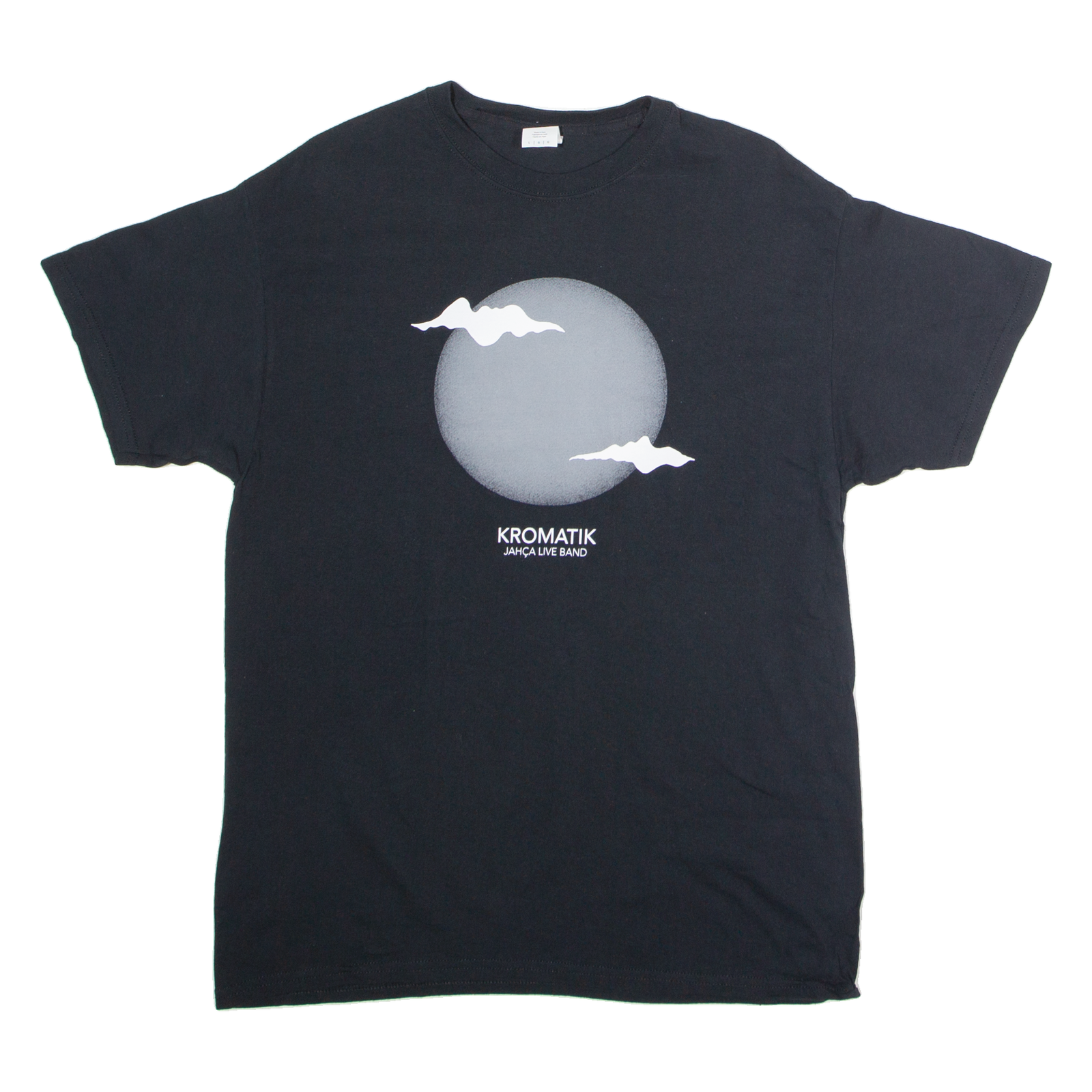 GILDAN Kromatik Jajca Live Band Mens Band T-Shirt Black Crew Neck L Refurbished - N/A refurbished available on Cerqular