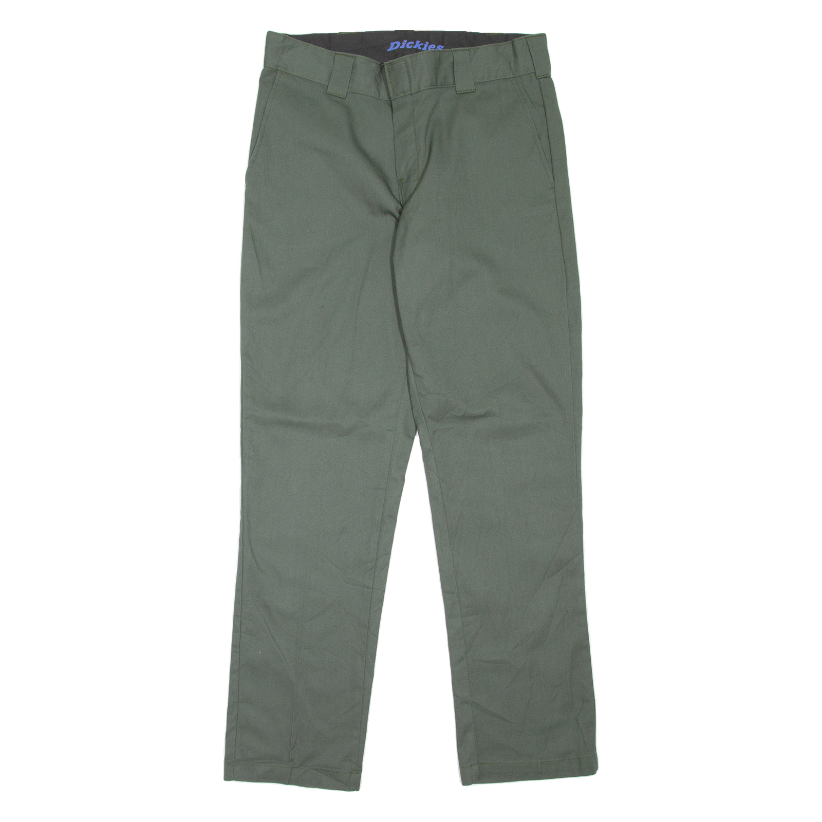 DICKIES Workwear Womens Trousers Green Slim Tapered W32 L31 Refurbished - N/A refurbished available on Cerqular