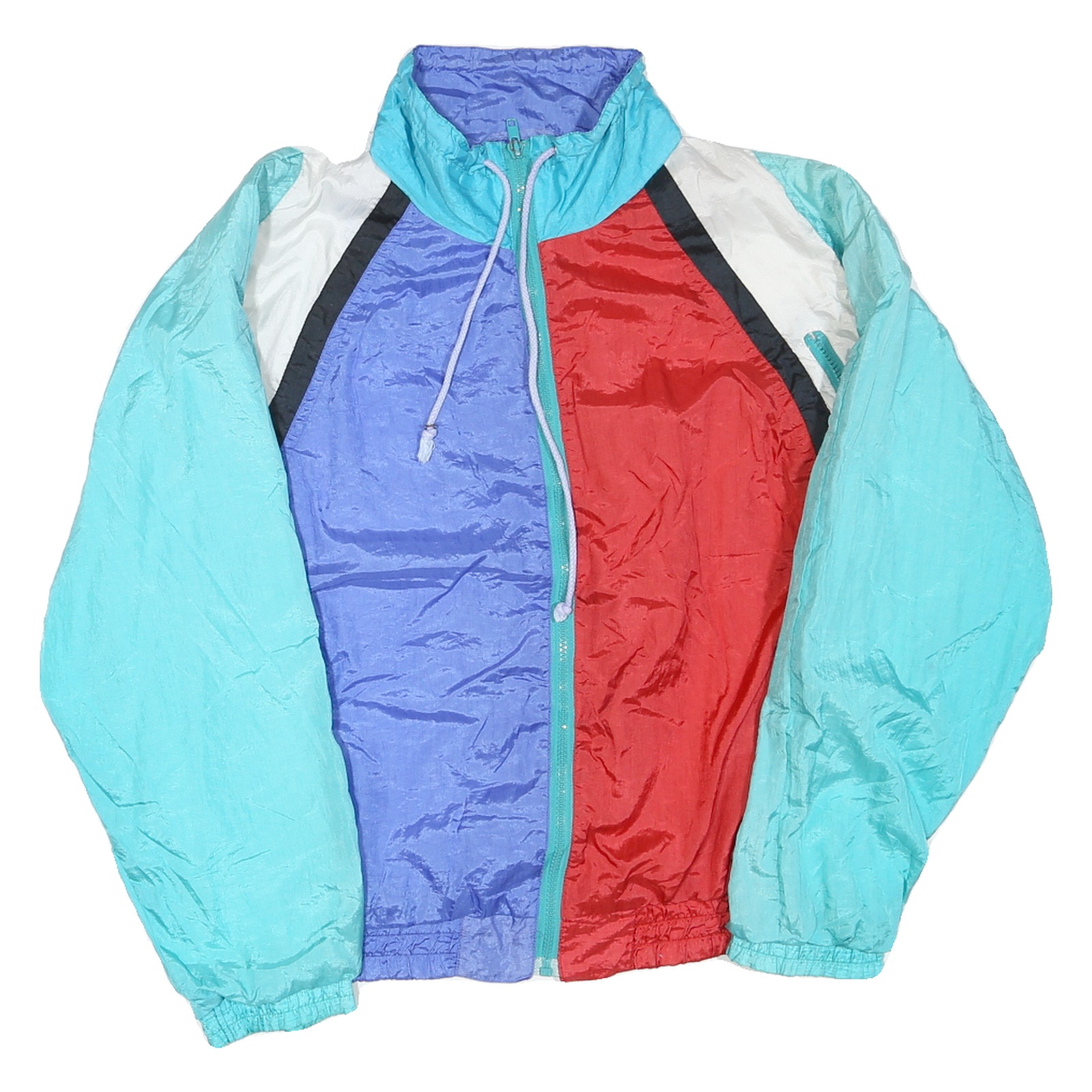 Buy Mens Blue Red White Colourblock Casual Zip Jacket M Polyester Blend Lightweight Refurbished - $25.99 Mens Blue Red White Colourblock Casual Zip Jacket M Polyester Blend Lightweight Refurbished - N/A refurbished available on Cerqular