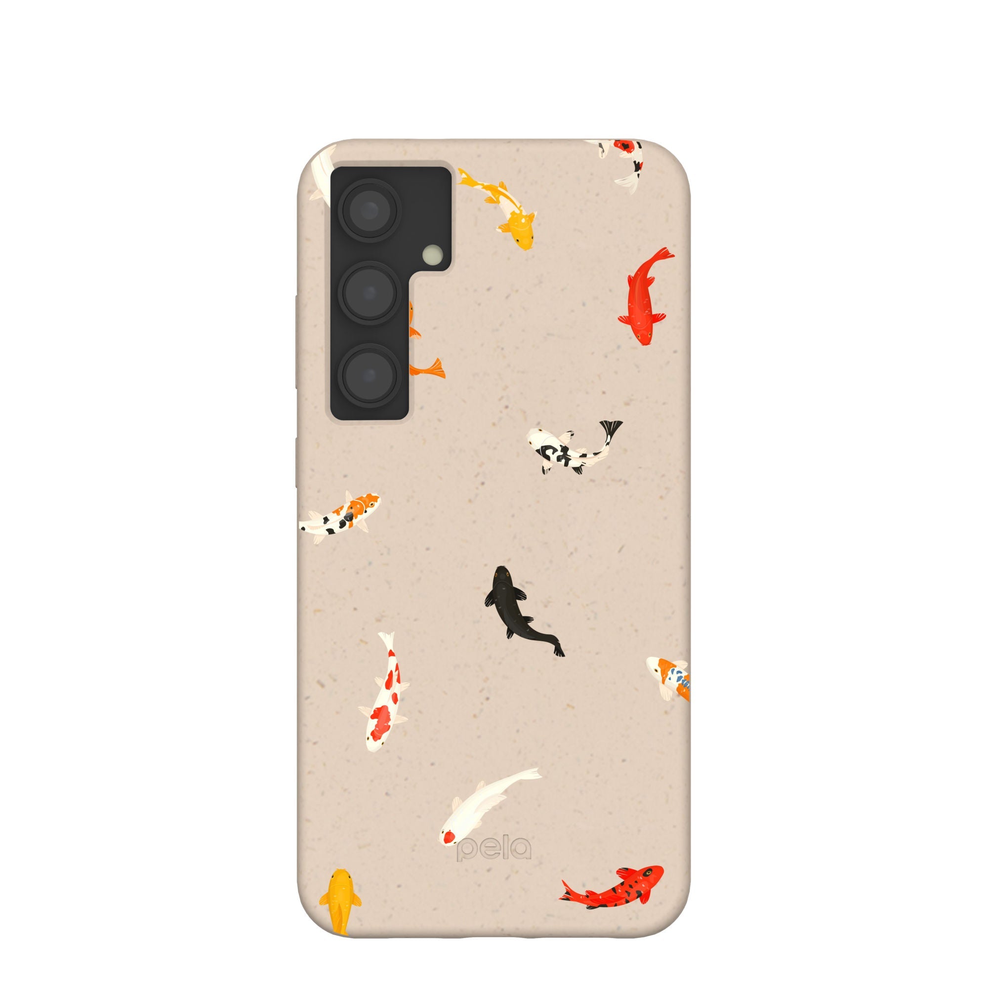 Seashell Lil Koi Samsung Galaxy S24+(Plus) Case Refurbished - Pela Case refurbished available on Cerqular