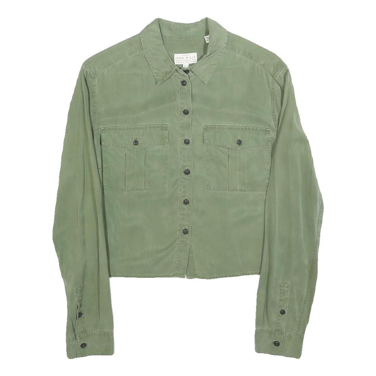 Buy JACK WILLS Womens Green Plain Shirt UK 8 Button Long Sleeve Casual Lightweight Refurbished - $31.19 JACK WILLS Womens Green Plain Shirt UK 8 Button Long Sleeve Casual Lightweight Refurbished - N/A refurbished available on Cerqular