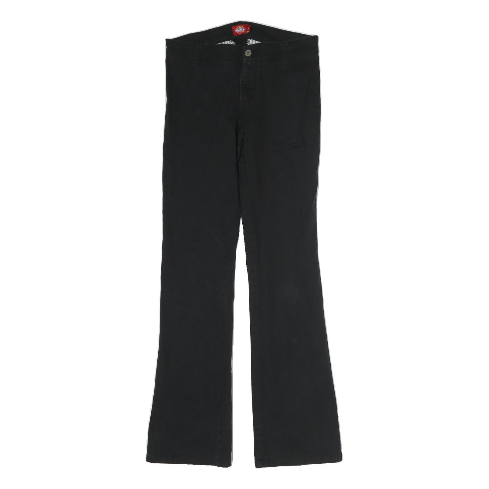 DICKIES Mens Cotton Black Slim Tapered Trousers W28 L30 Workwear Style Refurbished - N/A refurbished available on Cerqular
