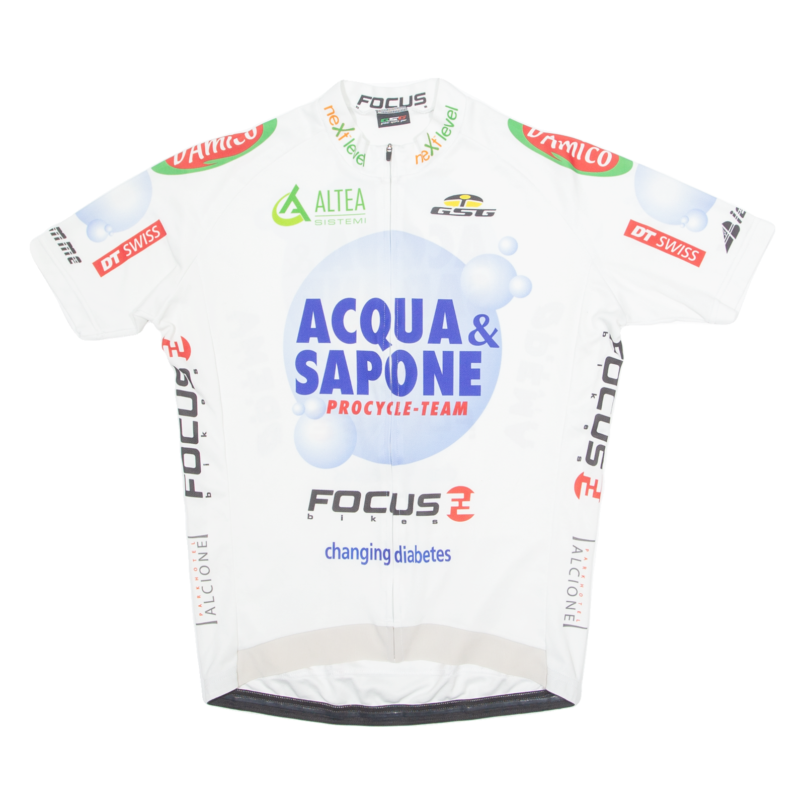 GSG Cycling Mens Jersey White 1/4 Zip L Refurbished - N/A refurbished available on Cerqular